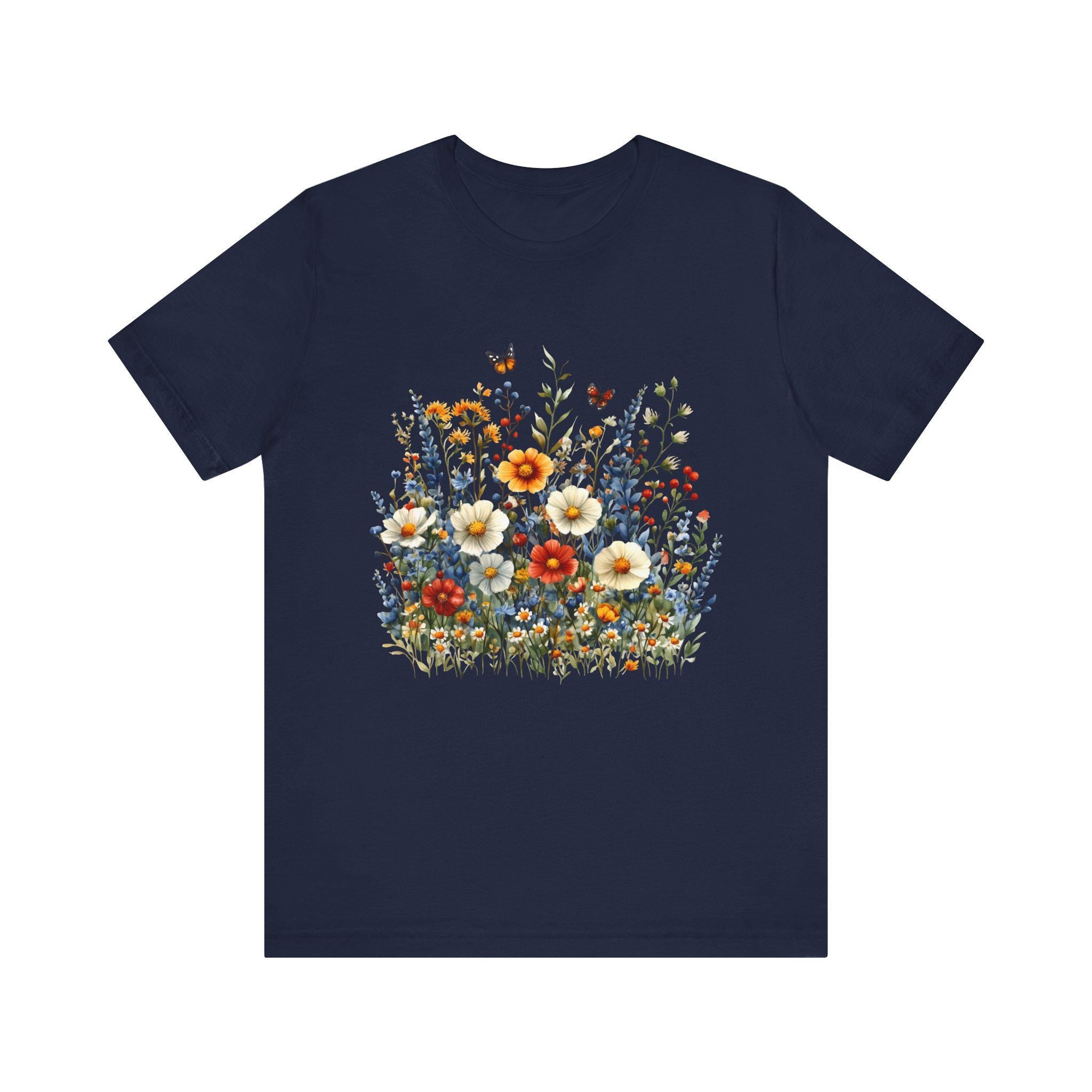 Wildflower Botanical Graphic T-Shirt