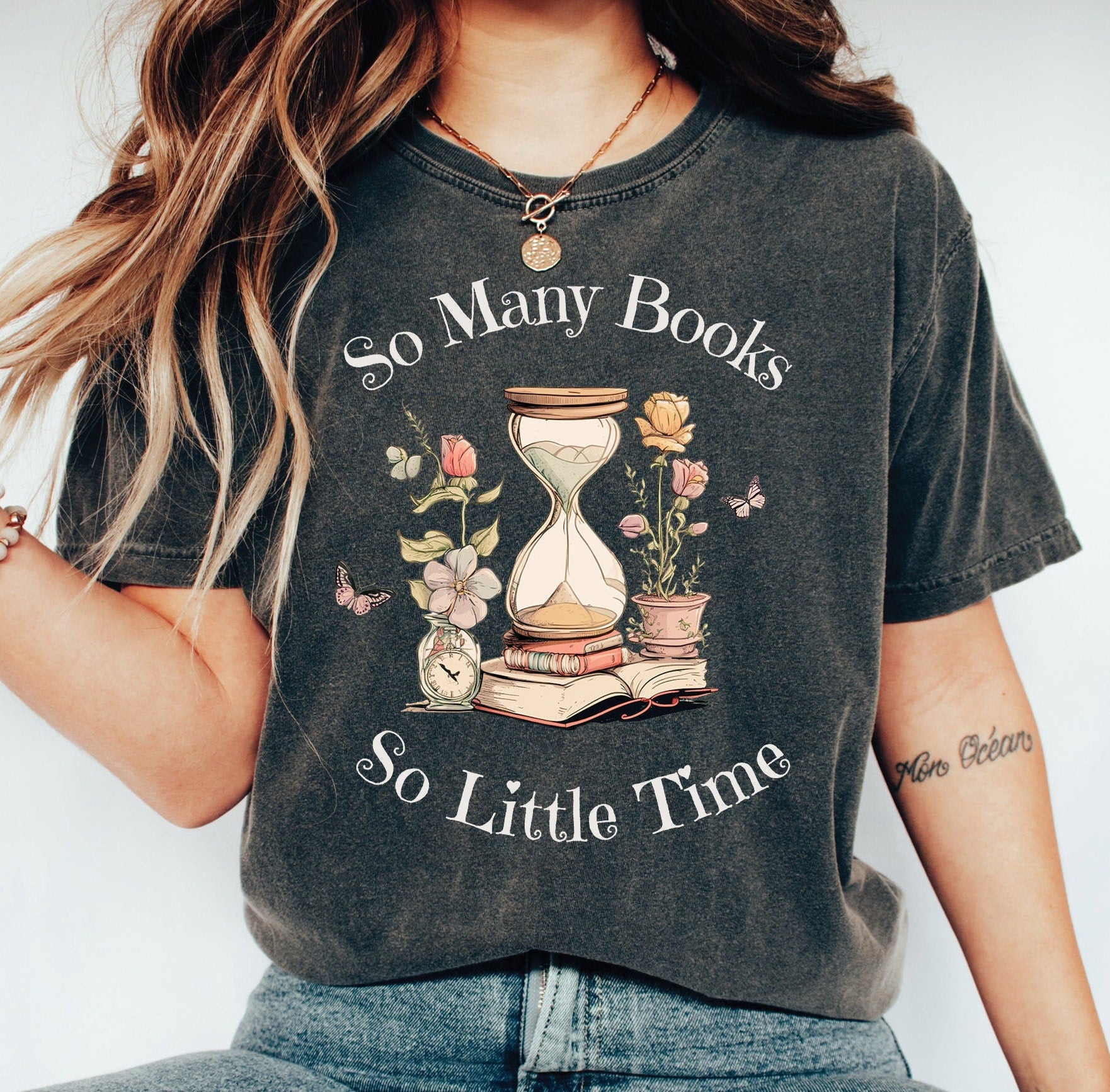 Bookworm So Many Books So Little Time T-Shirt