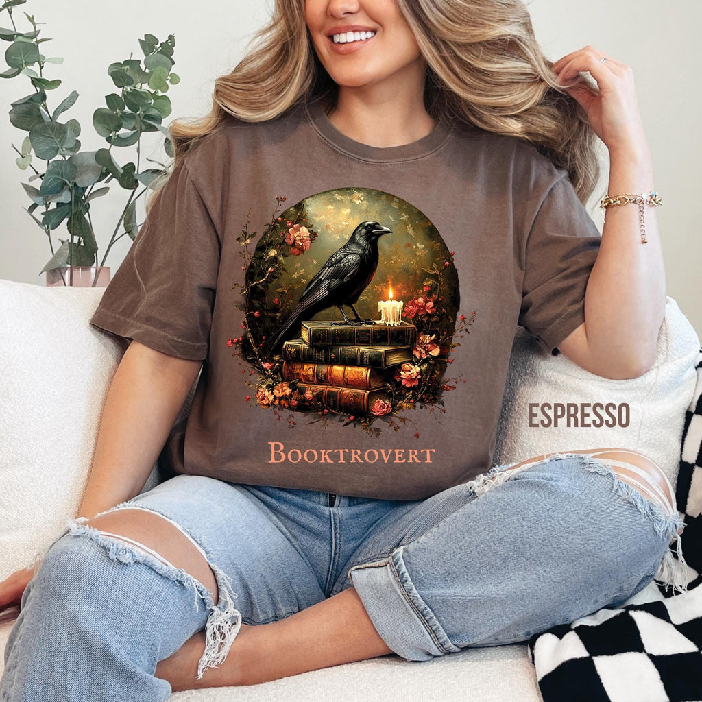 Booktrovert Raven T-Shirt