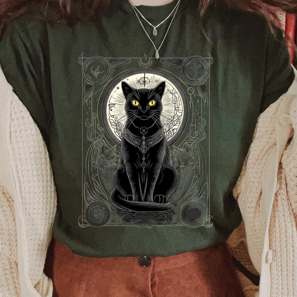 Mystical Cat Tarot Shirt