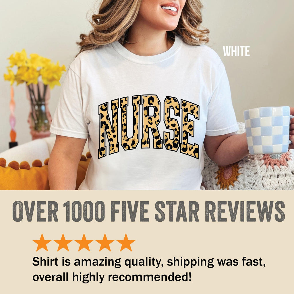 Leopard Nurse Shirt