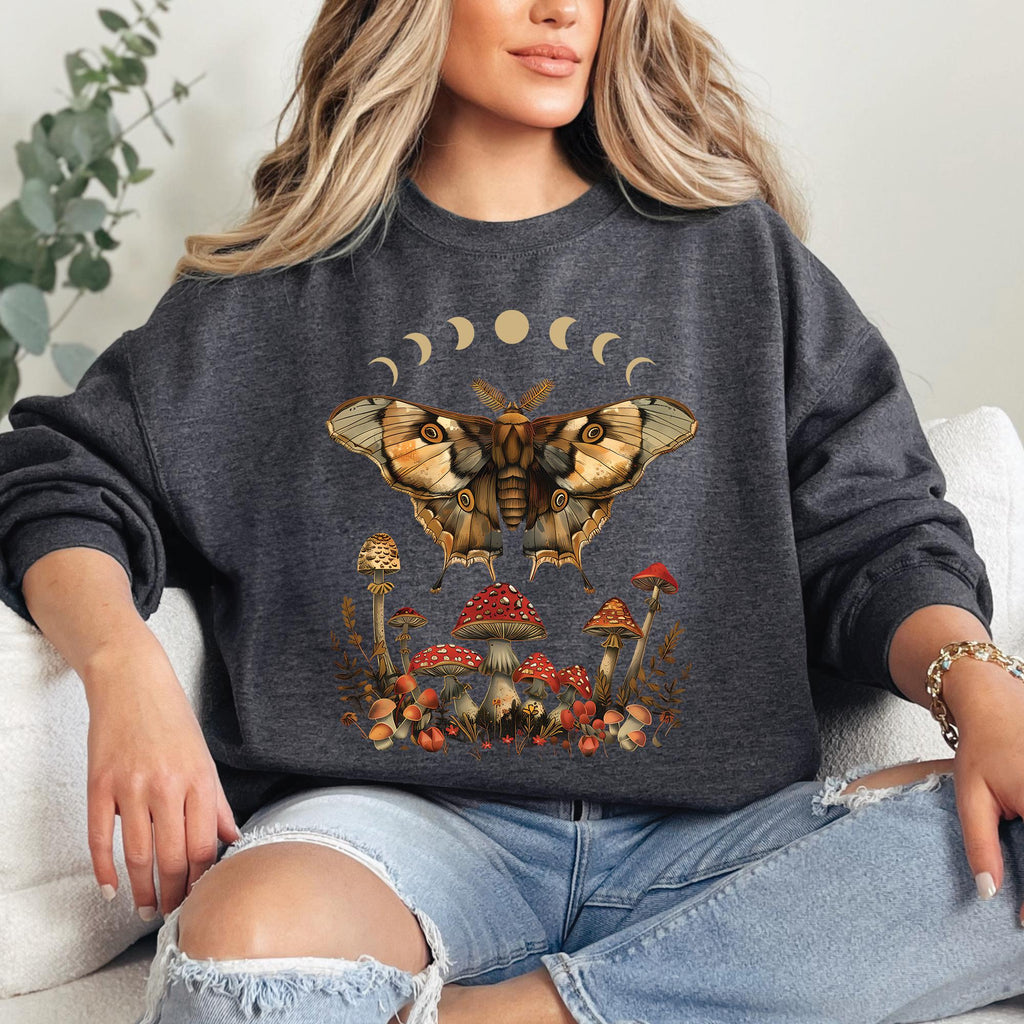 Moth Moon Phase Sweatshirt