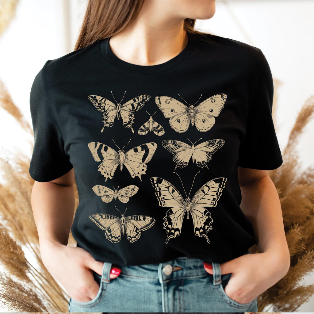 Vintage Butterfly and Moth Shirt