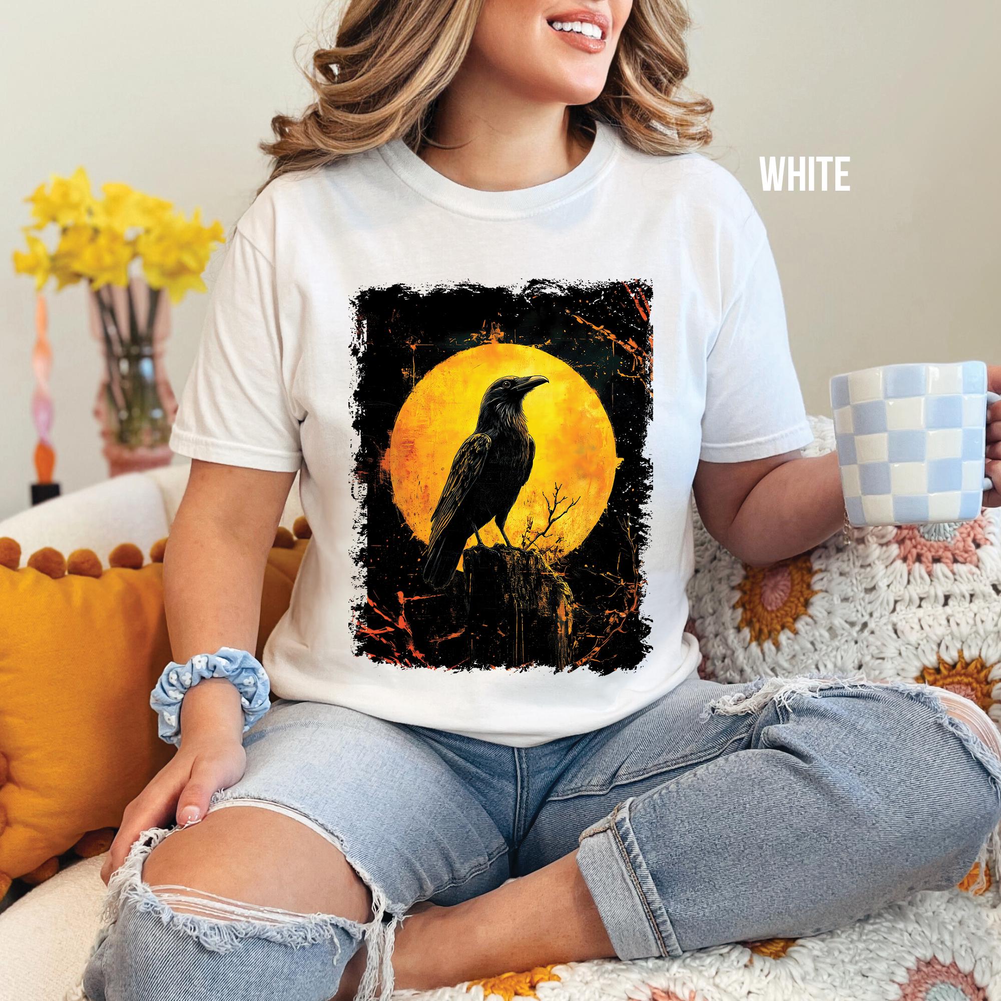 Vintage Gothic Raven T-Shirt