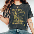 I Like My Books Spicy and My Coffee Icy Shirt