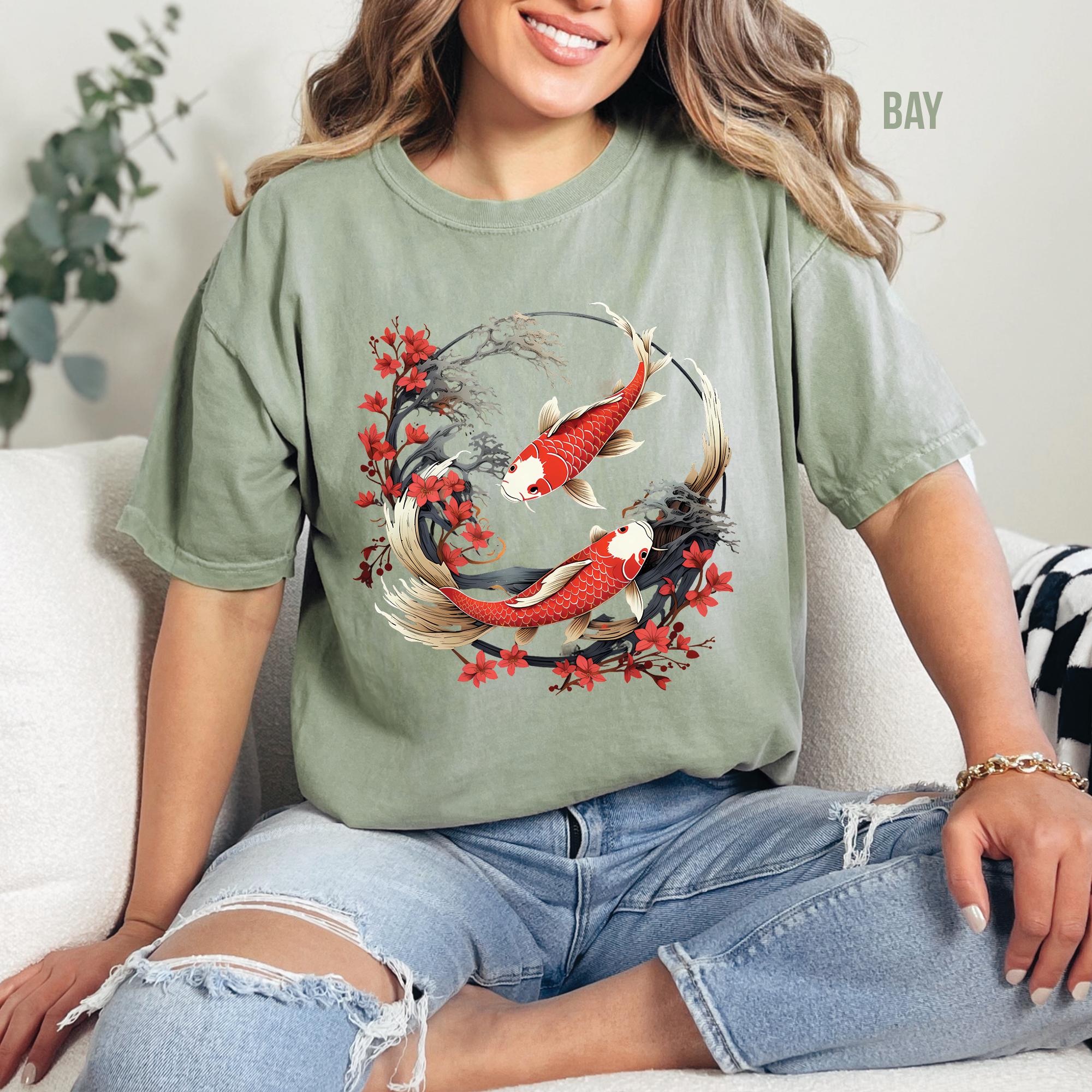 Vintage Koi Japanese Art Shirt