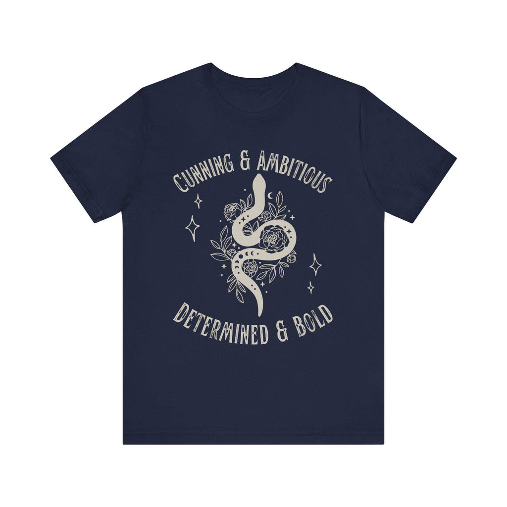 Mystical Snake & Roses Wizard School T-Shirt