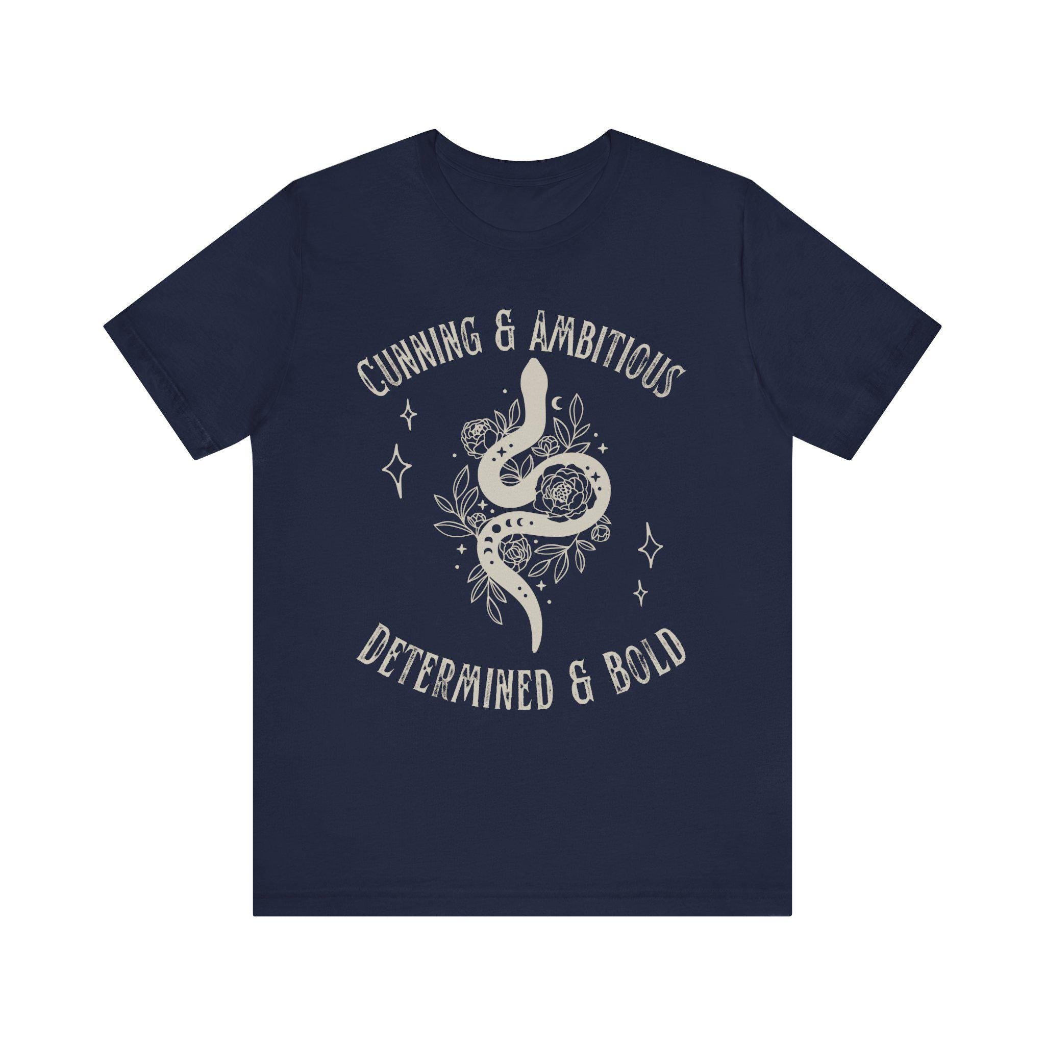 Mystical Snake & Roses Wizard School T-Shirt