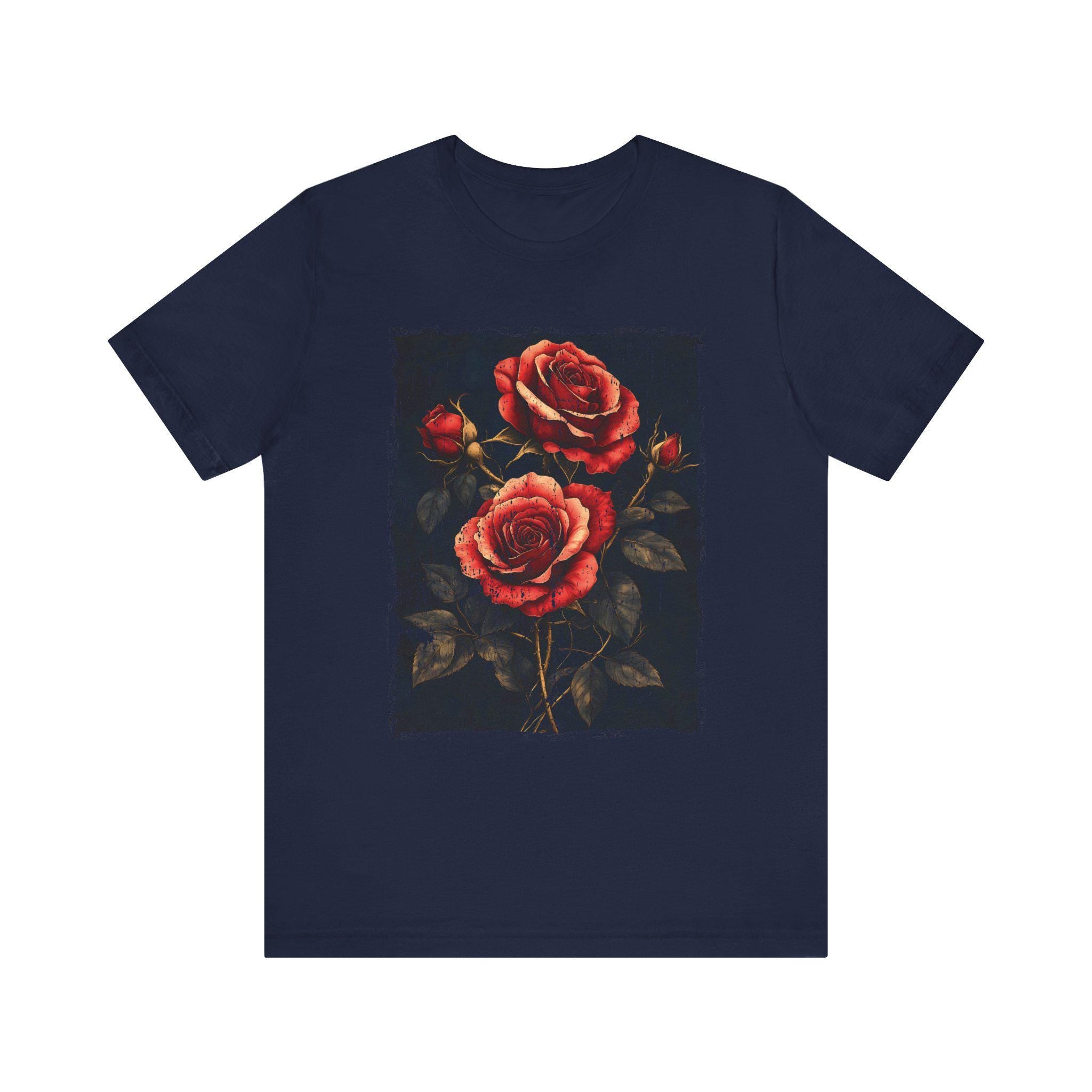 Vintage Roses Gothic T-Shirt