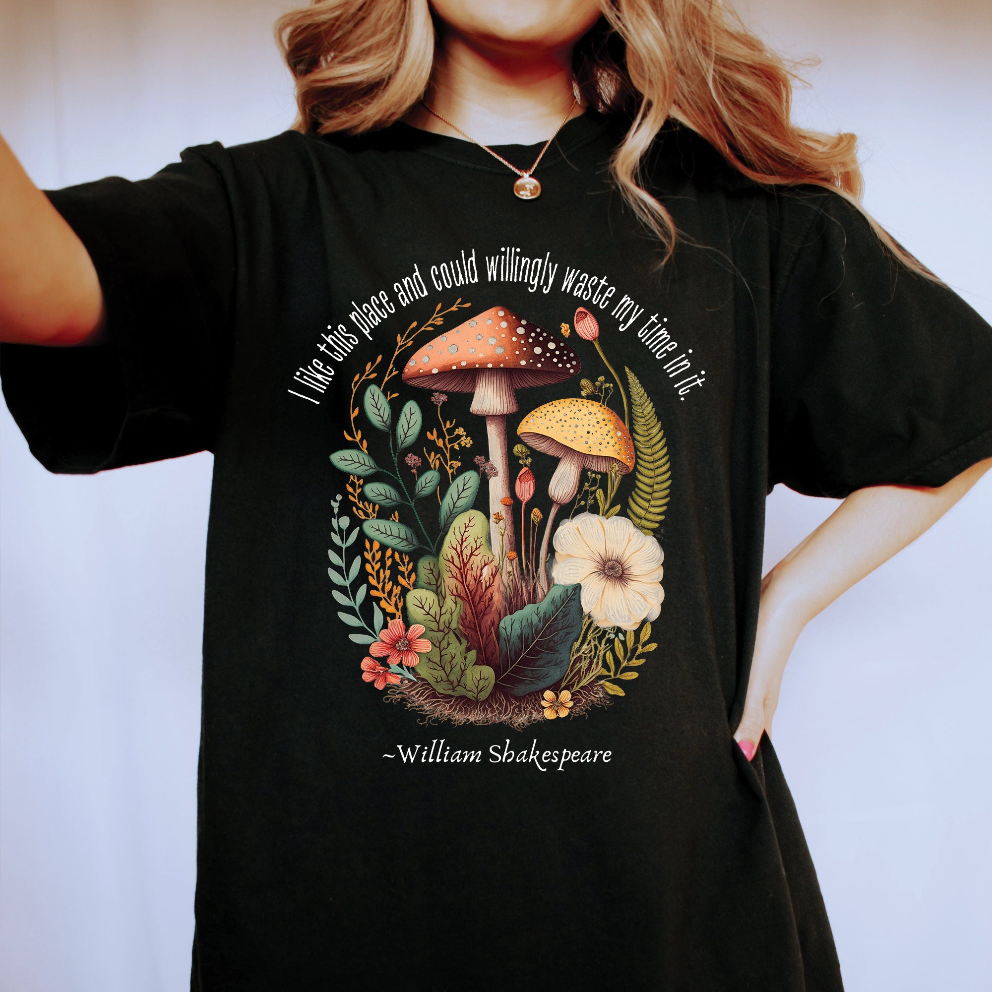 Shakespeare Mushroom T-Shirt