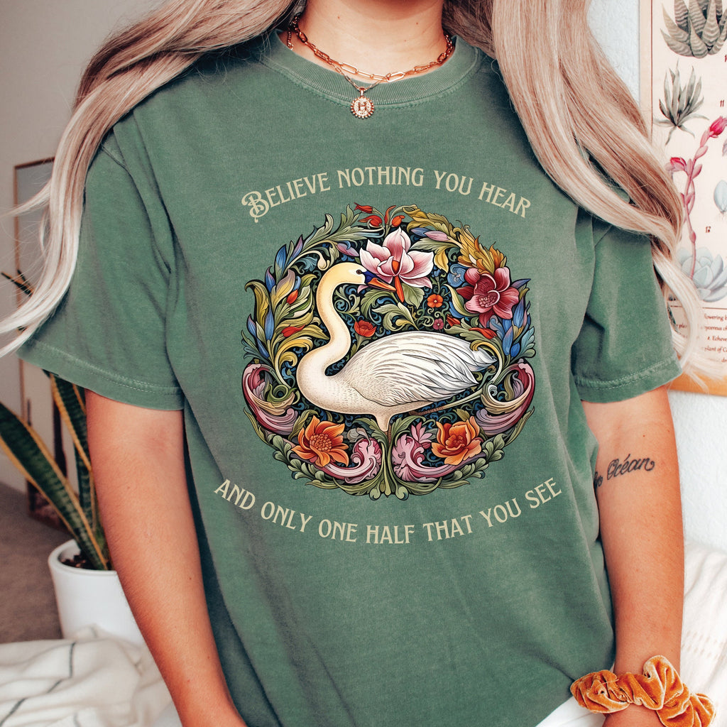 Edgar Allan Poe Swan Shirt