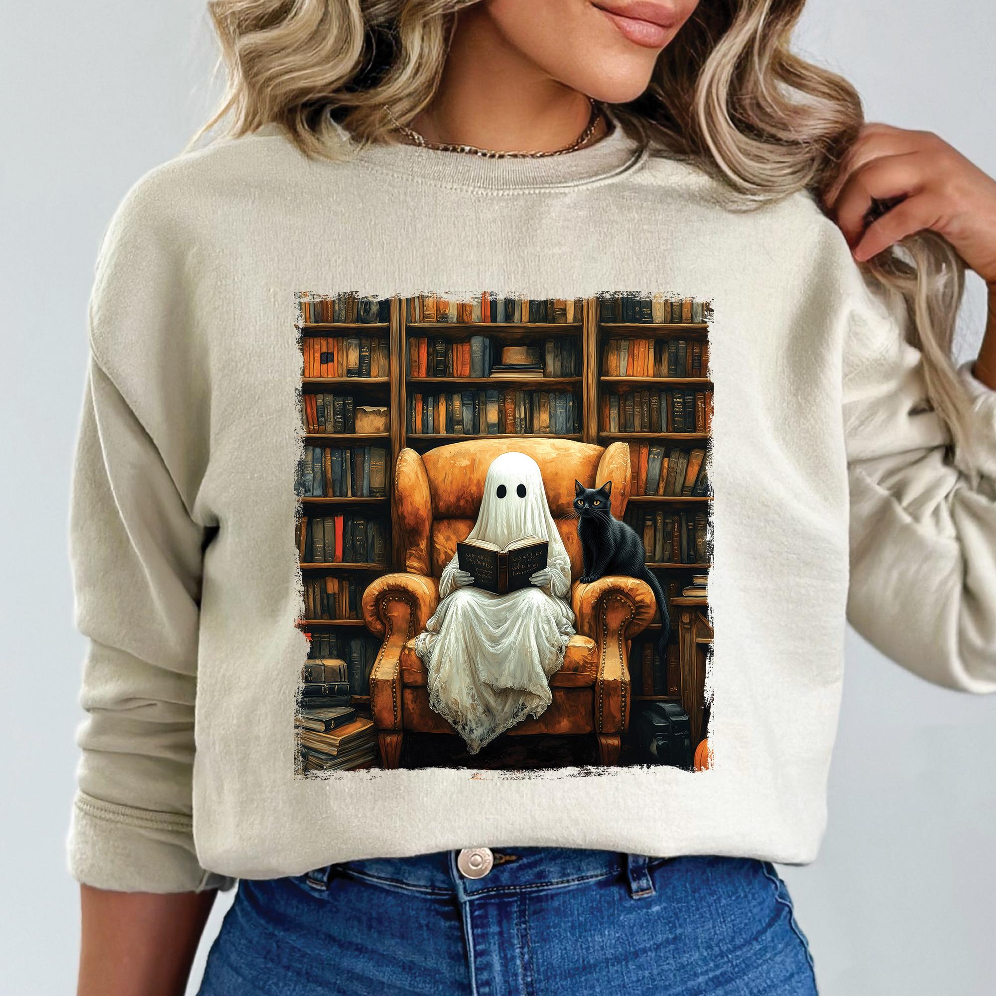 Ghost Books Reader Sweatshirt