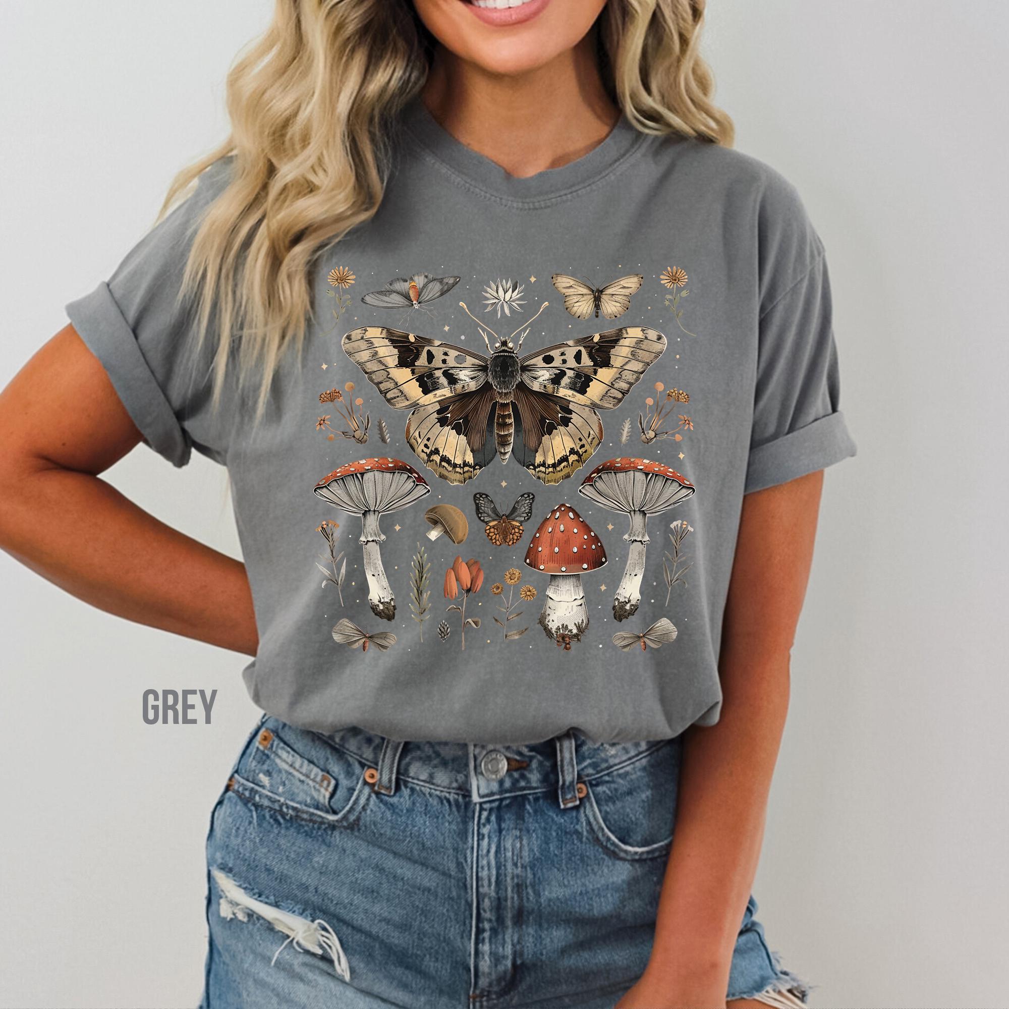 Vintage Mushroom Moth Shirt