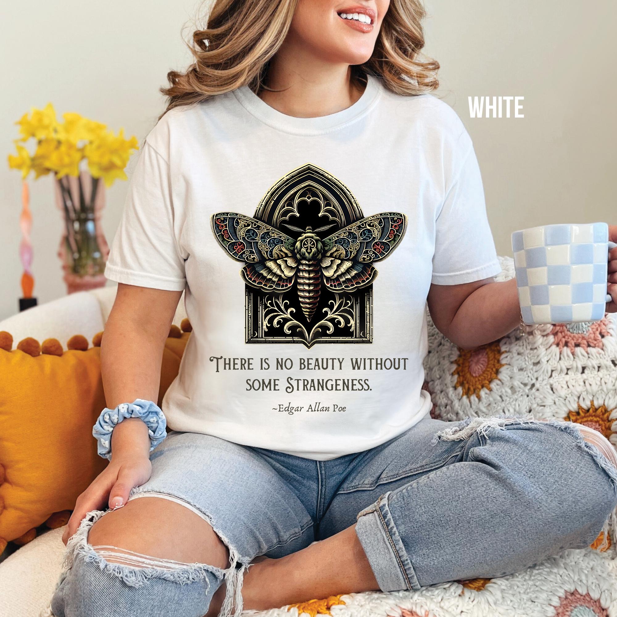 Edgar Allan Poe Moth T-Shirt