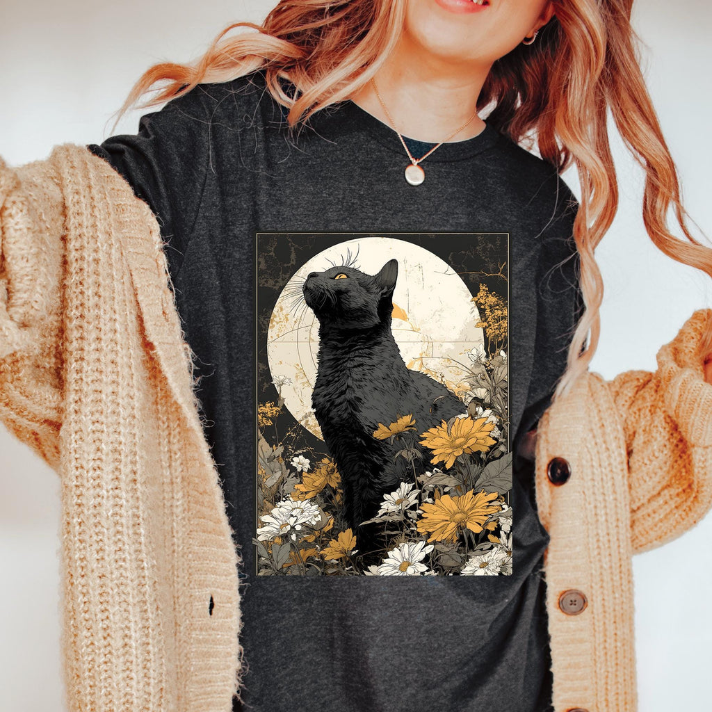 Cat Flowers T-Shirt