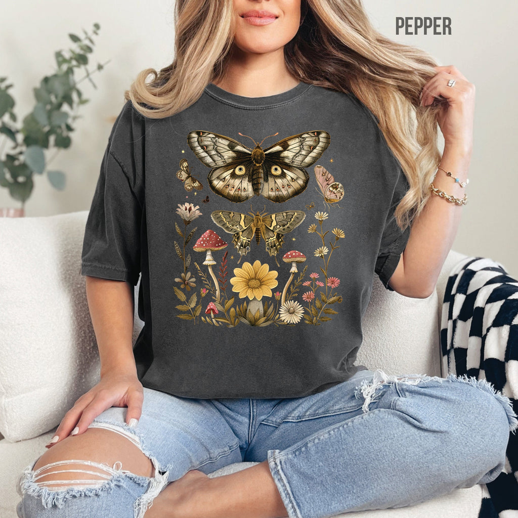 Moth and Mushroom T-Shirt