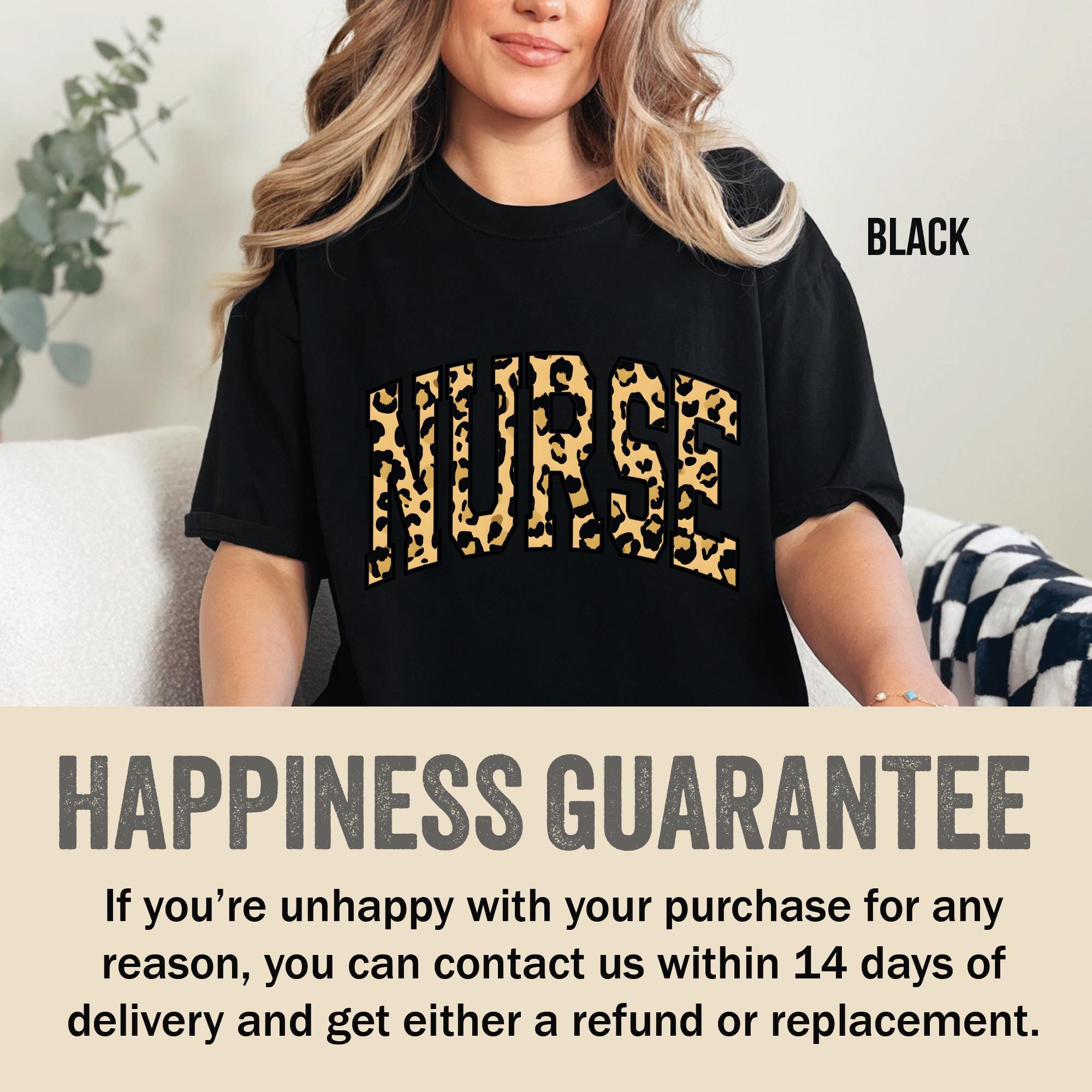 Leopard Nurse Shirt
