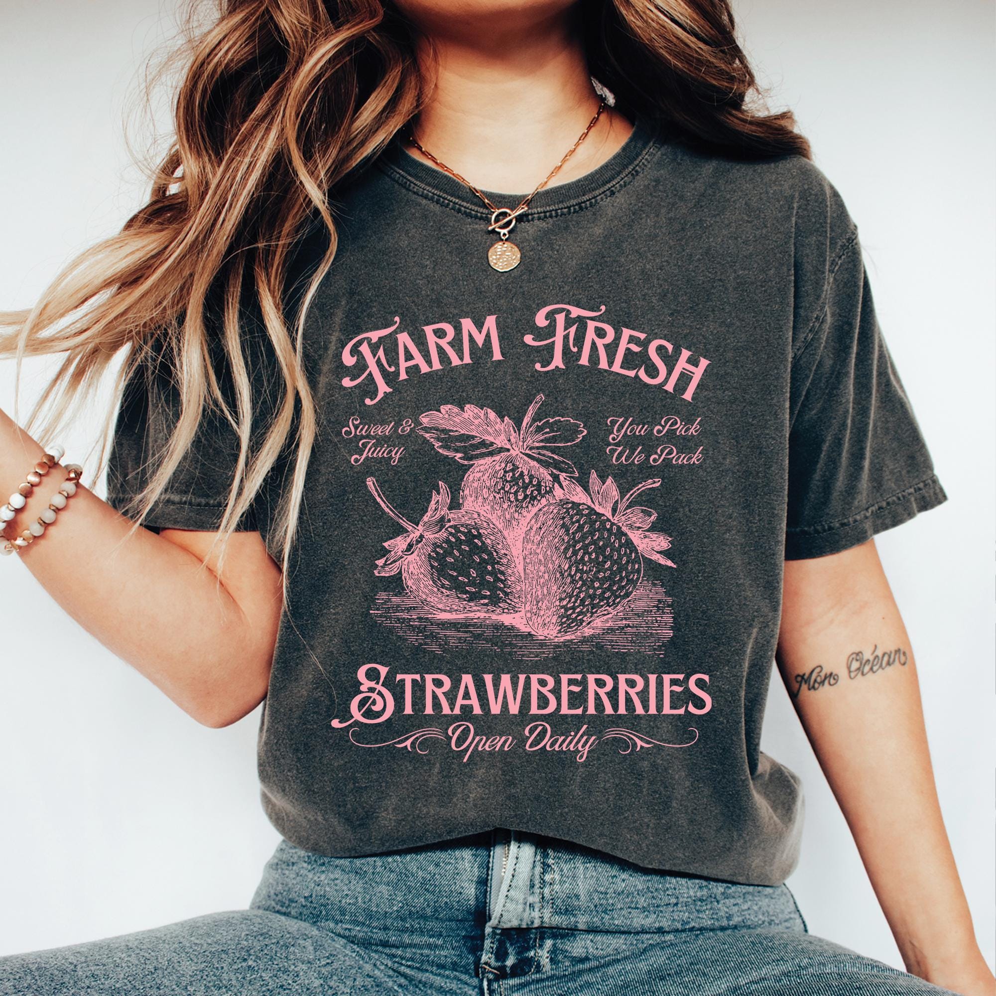 Farm Fresh Strawberries T-Shirt