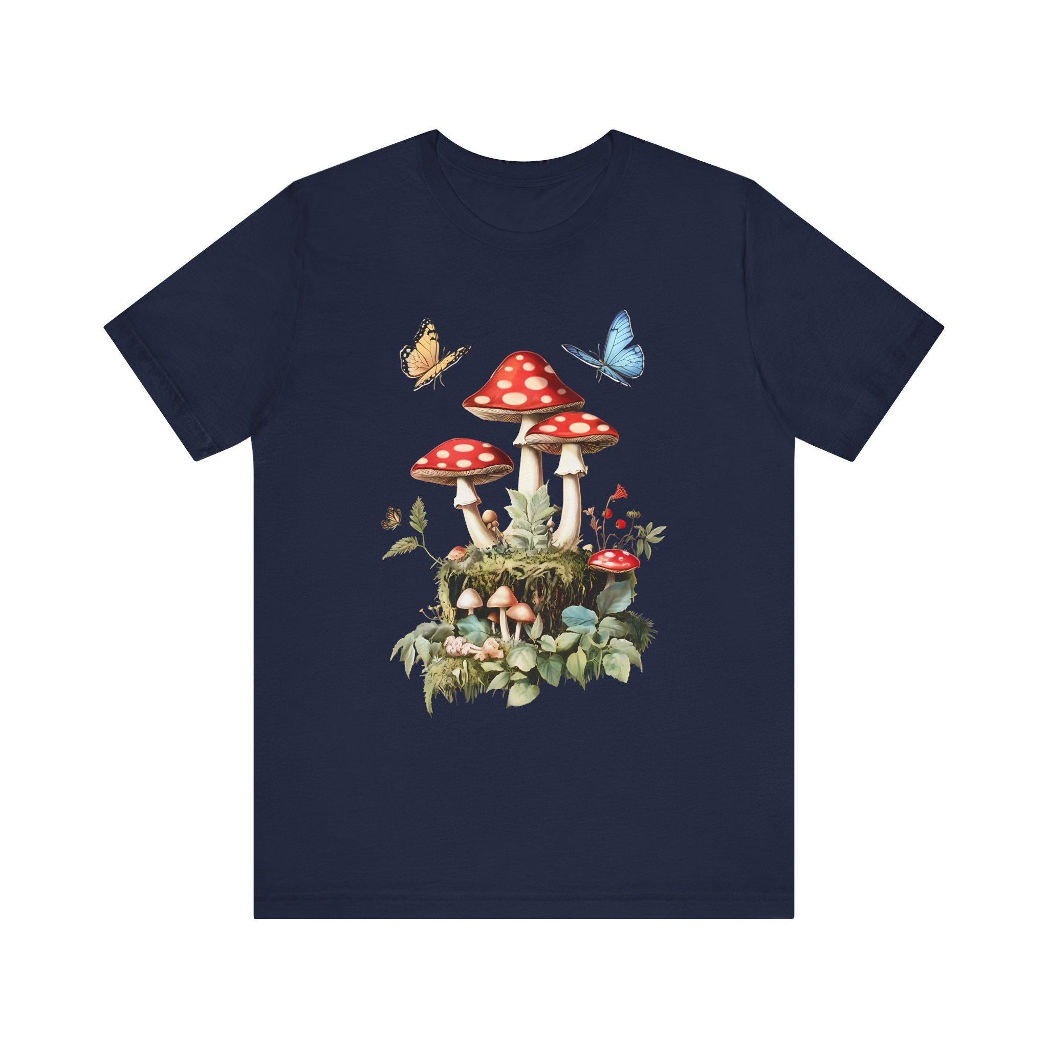 Butterfly Mushroom Goblincore Shirt
