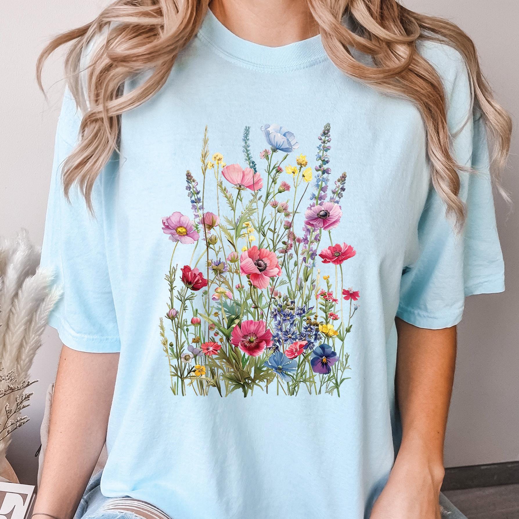 Cottagecore Flowers Shirt