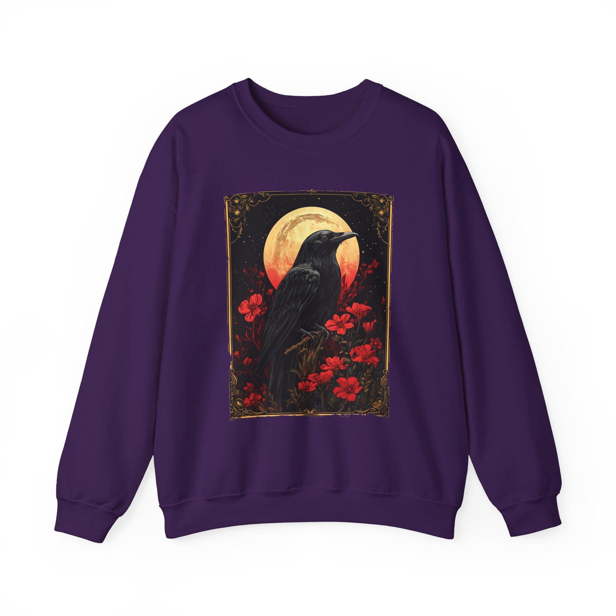 Gothic Crow Sweatshirt