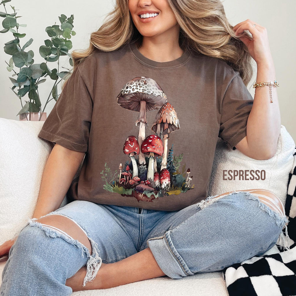 Forestcore Mushroom Shirt