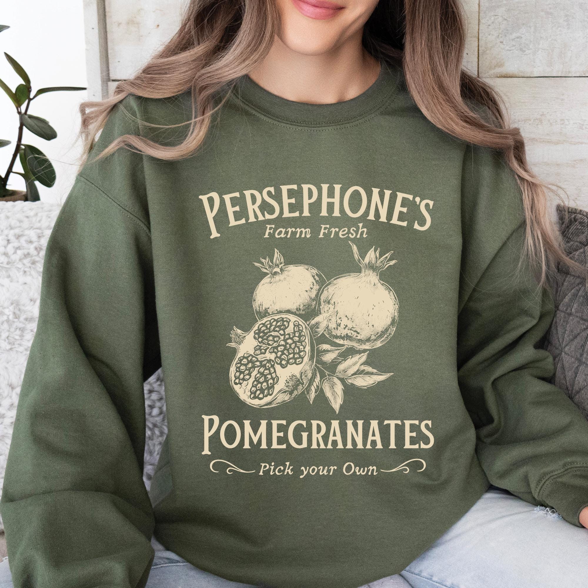 Farm Fresh Persephone's Pomegranates Sweatshirt