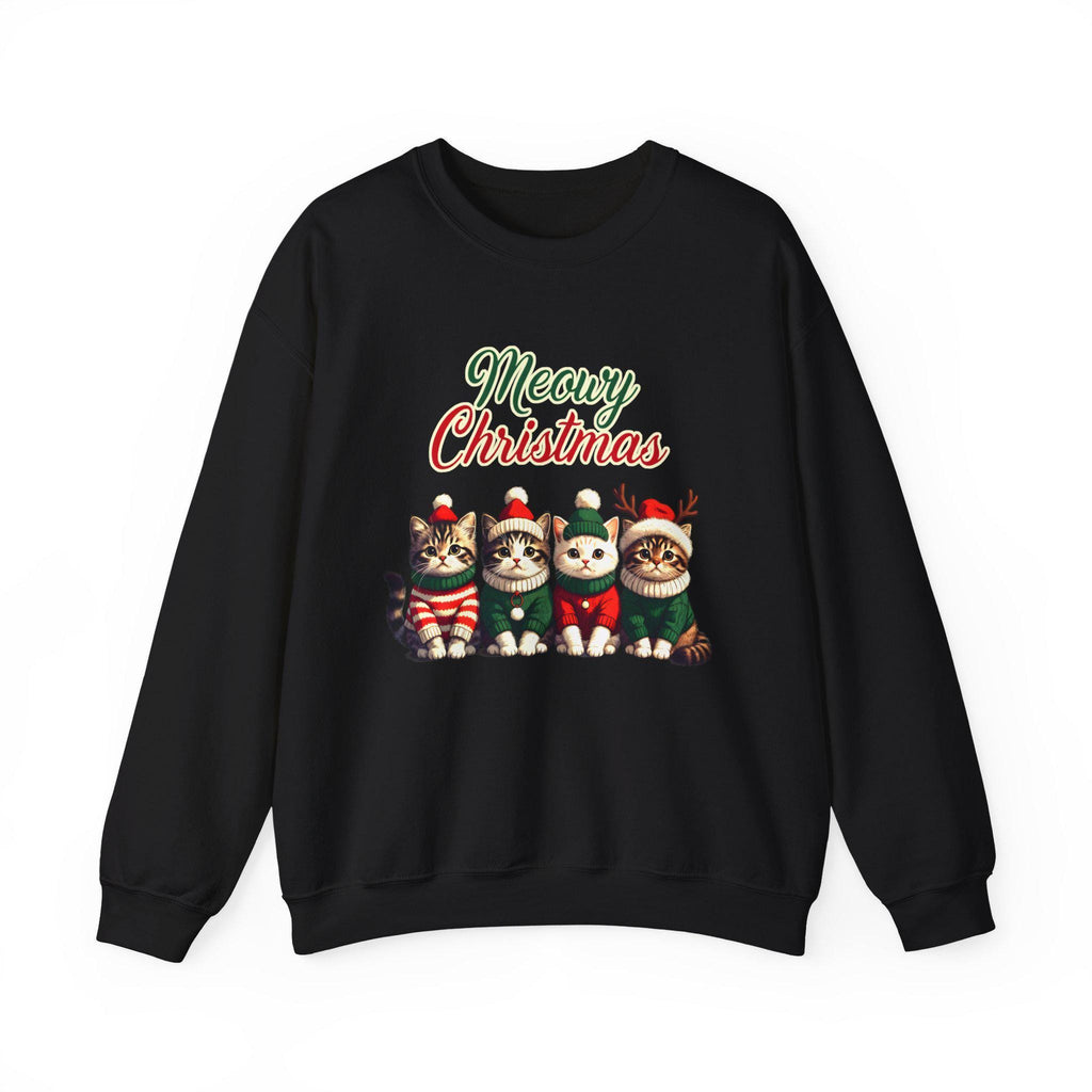 Meowy Christmas Cat Sweatshirt