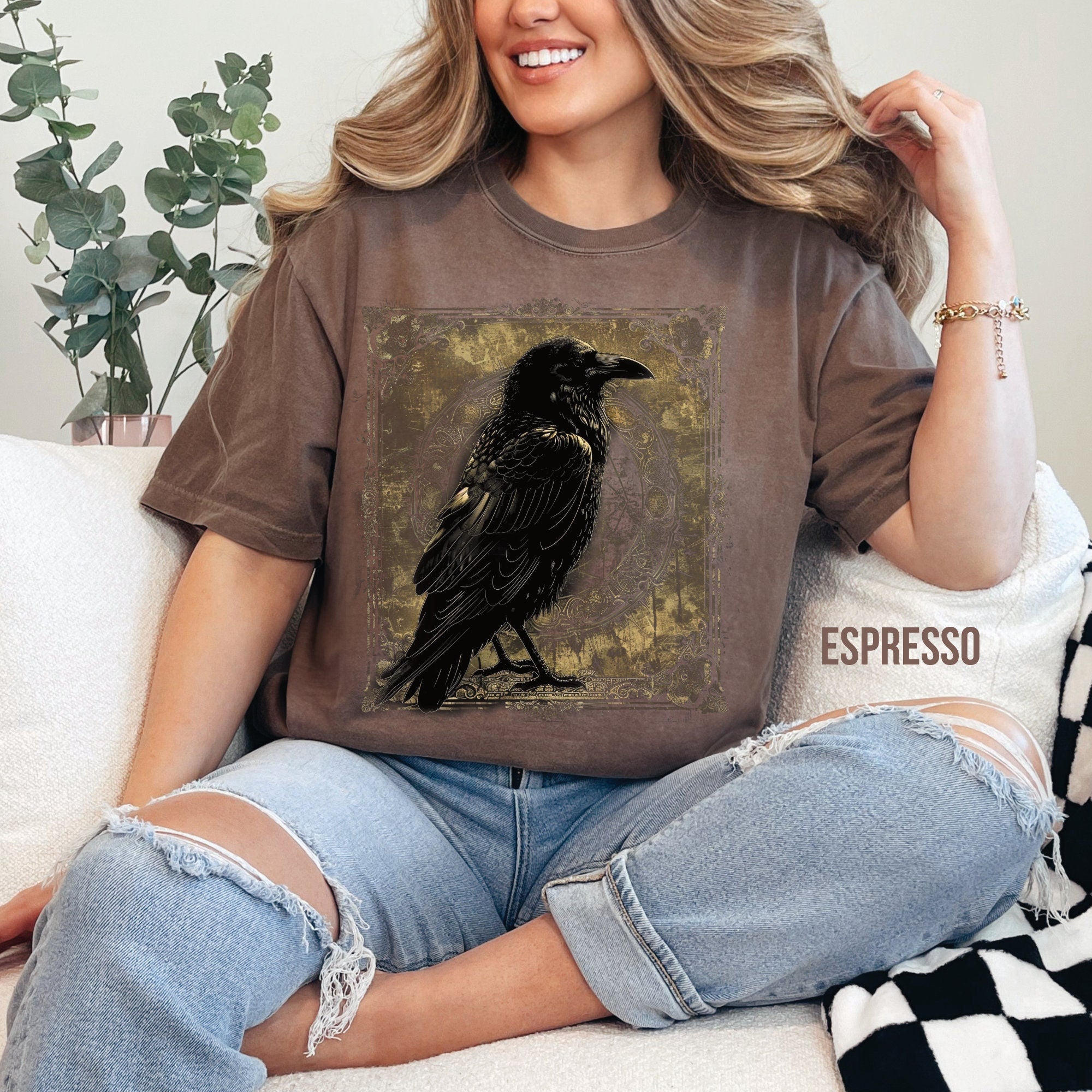 Gothic Raven T-Shirt