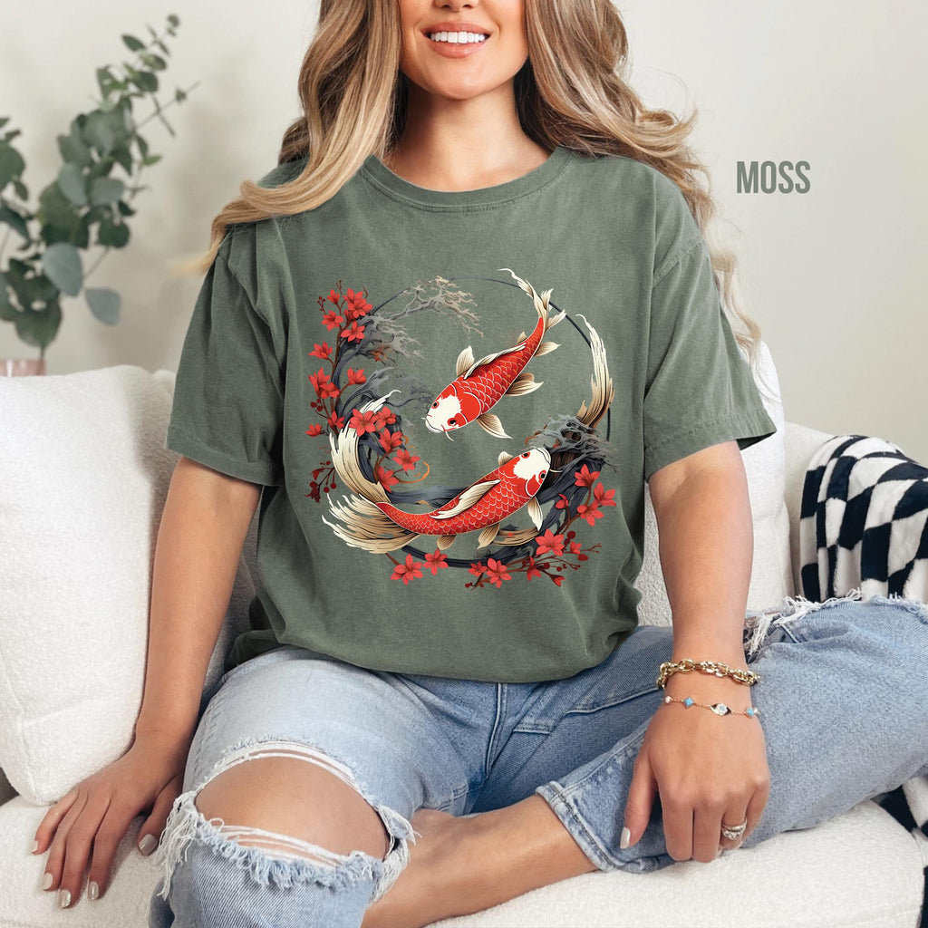 Vintage Koi Japanese Art Shirt