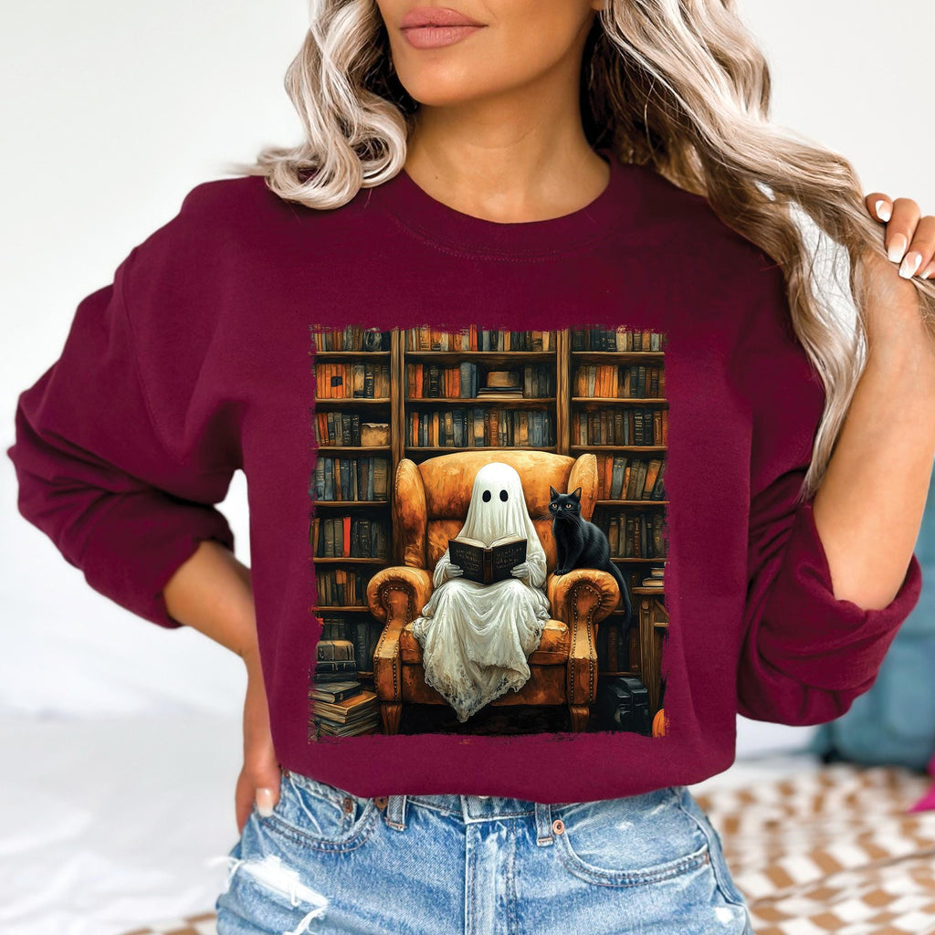 Ghost Books Reader Sweatshirt