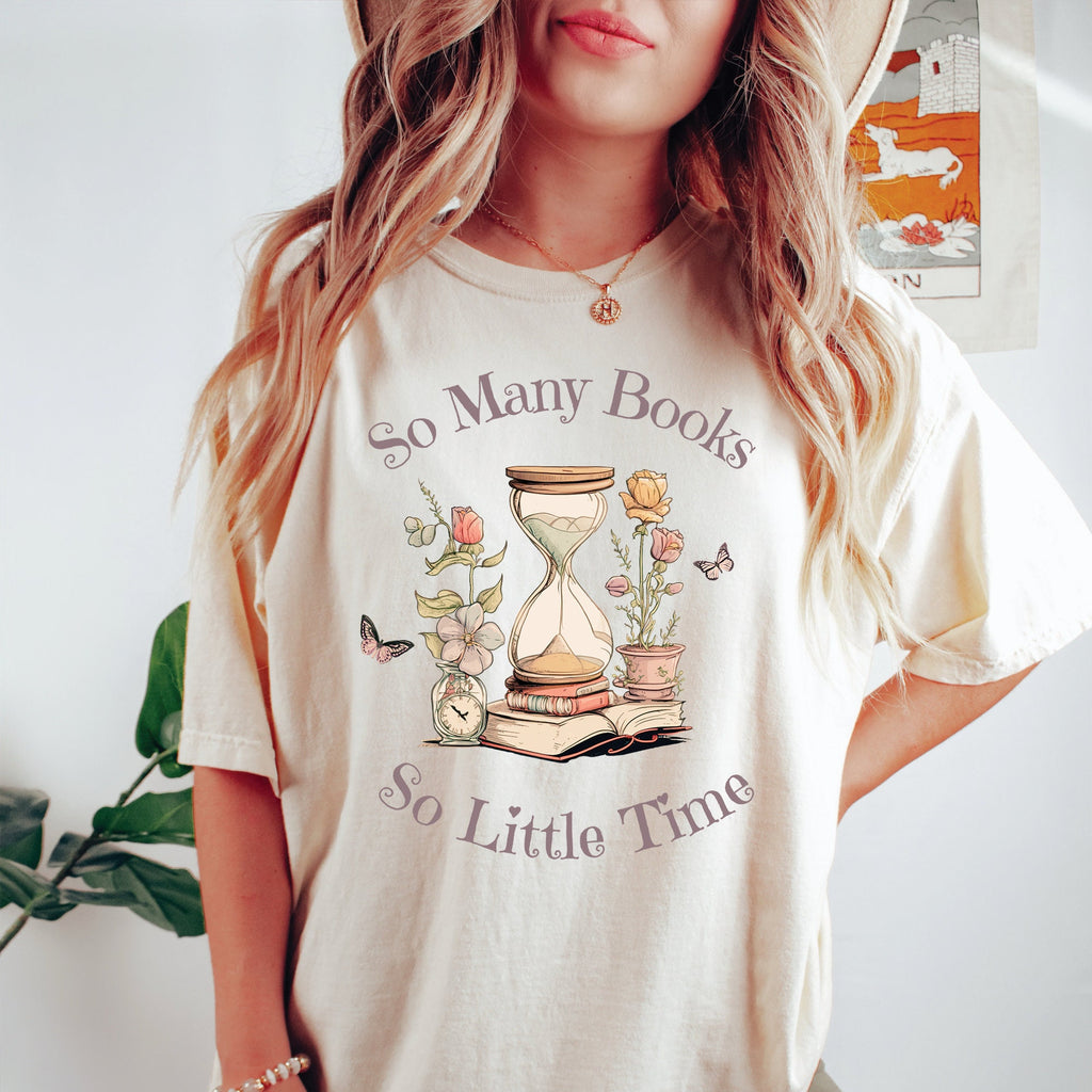 Bookworm So Many Books So Little Time T-Shirt