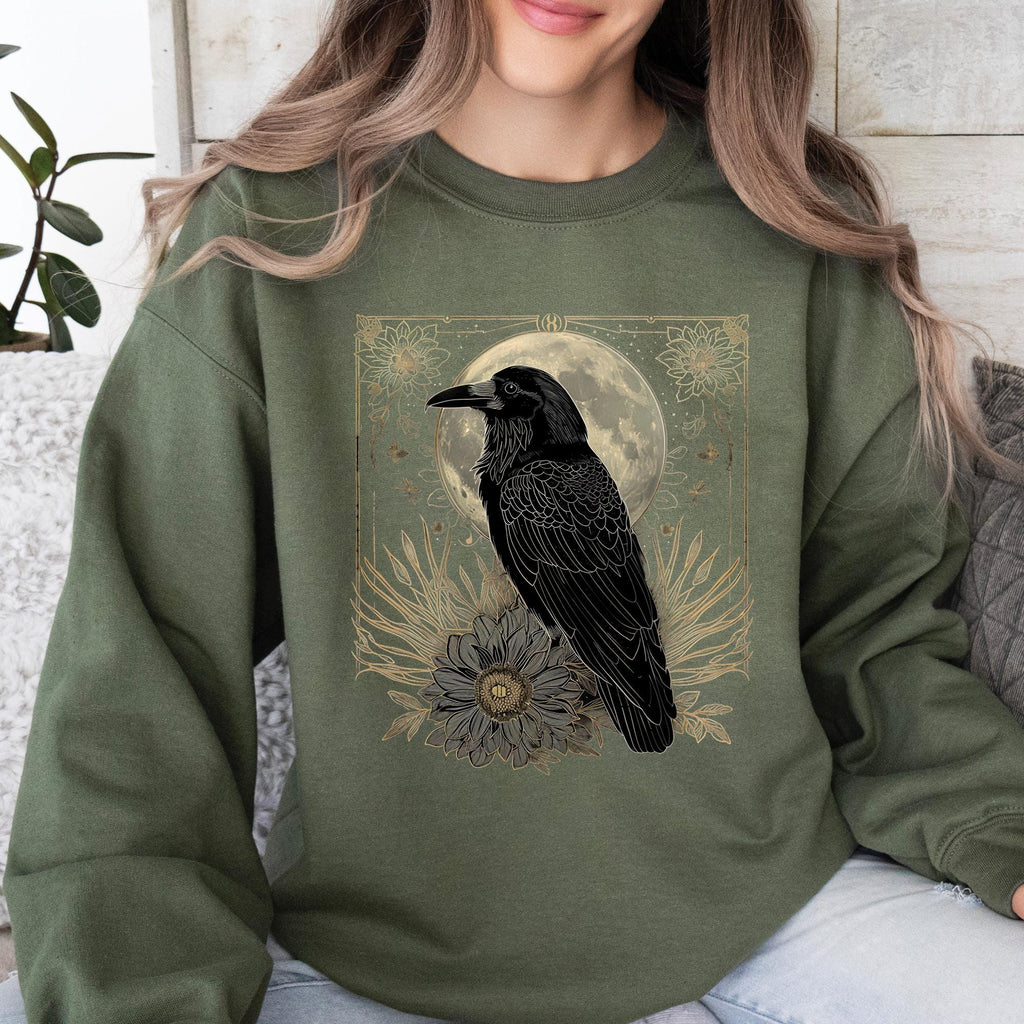 Gothic Raven Sweatshirt