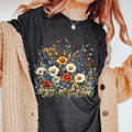 Wildflower Botanical Graphic T-Shirt