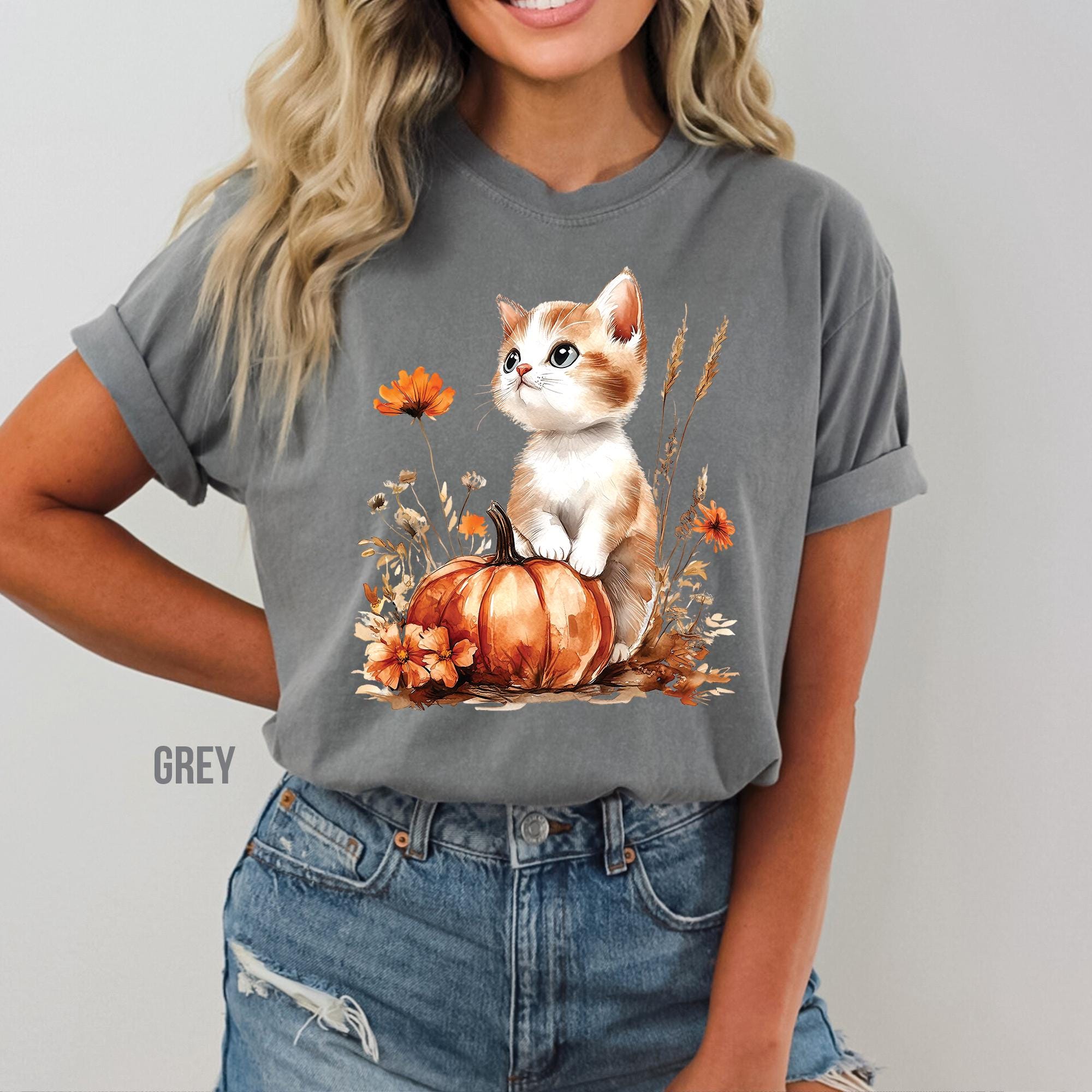 Pumpkin Kitten T-Shirt