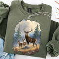 Vintage Deer Sweatshirt