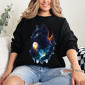 Cat Mountains Forest Sweatshirt
