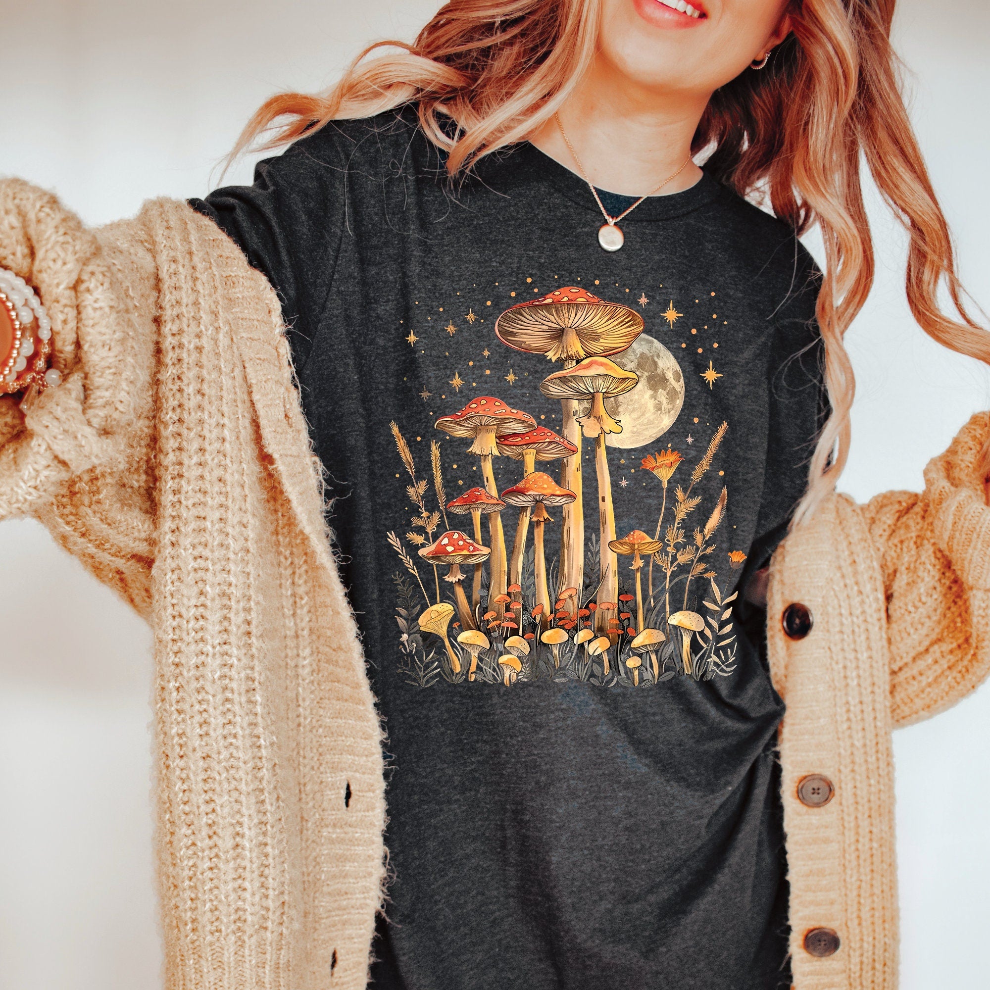 Cottagecore Mushroom T-Shirt