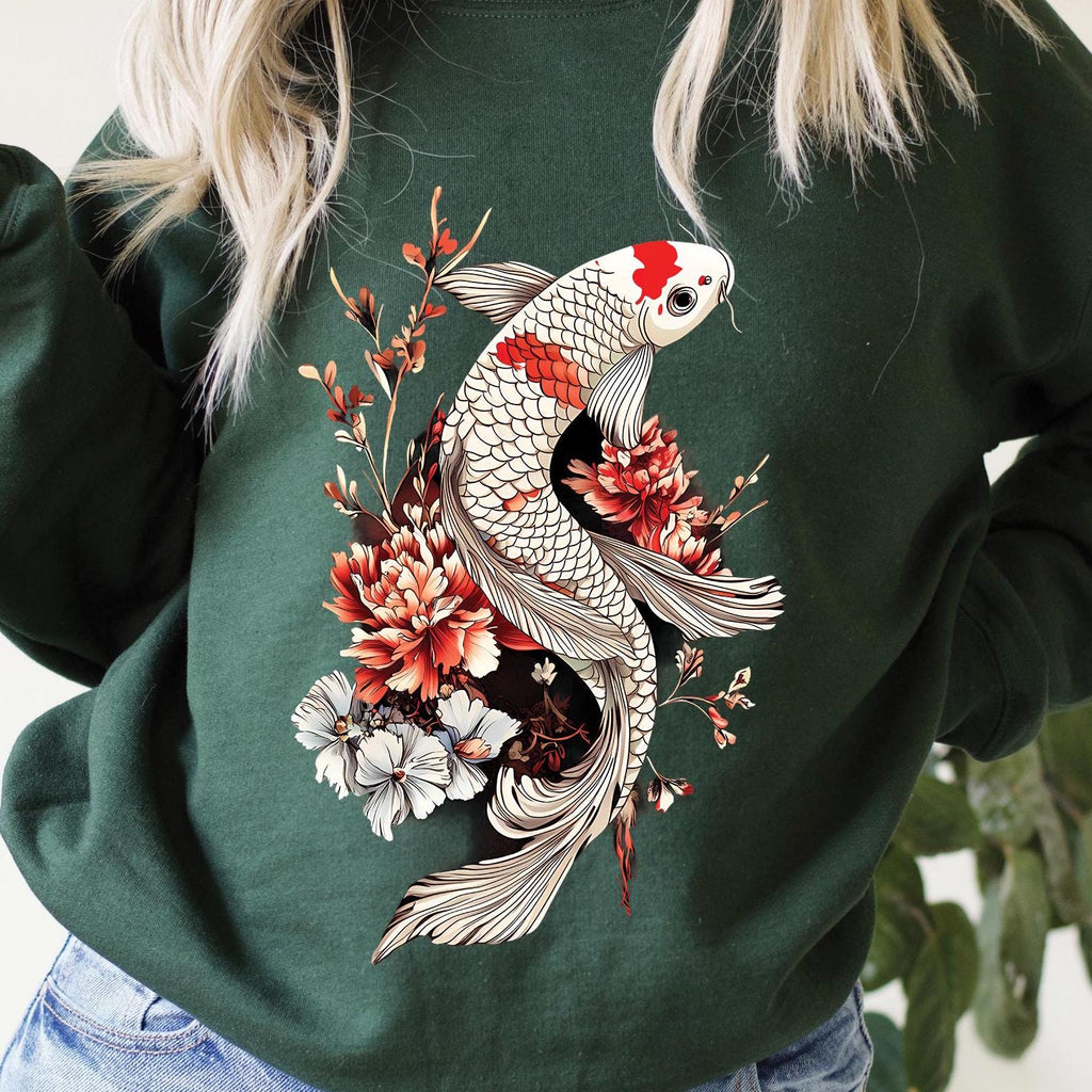 Japanese Koi Sweatshirt