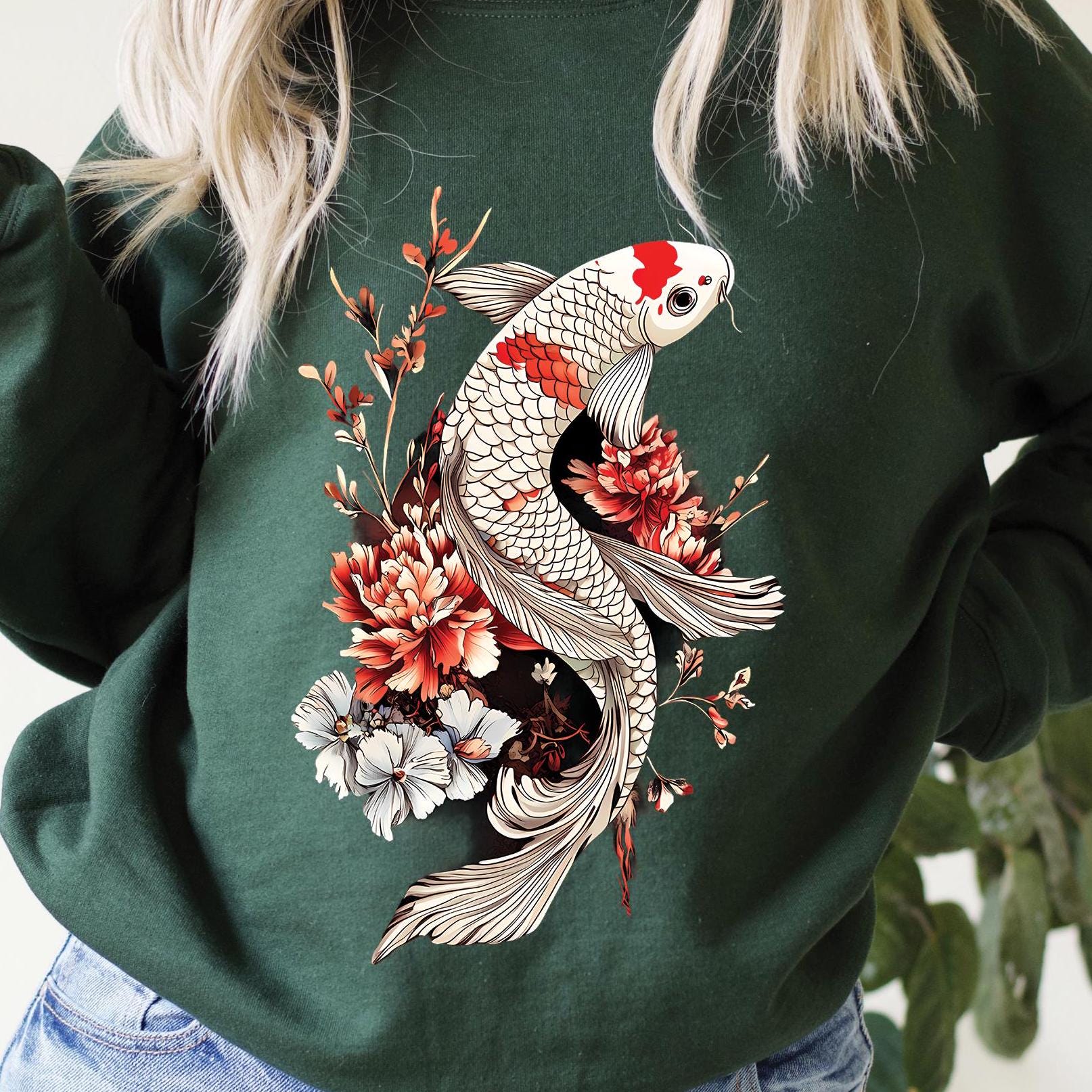 Japanese Koi Sweatshirt