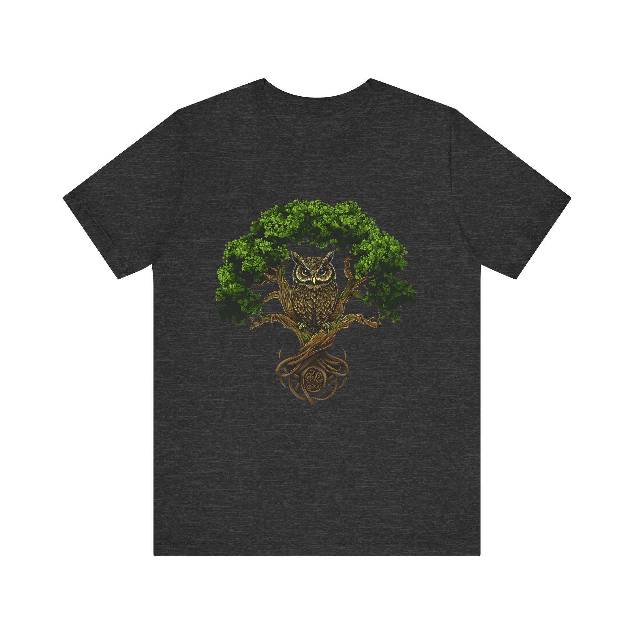 Celtic Tree of Life Owl T-Shirt