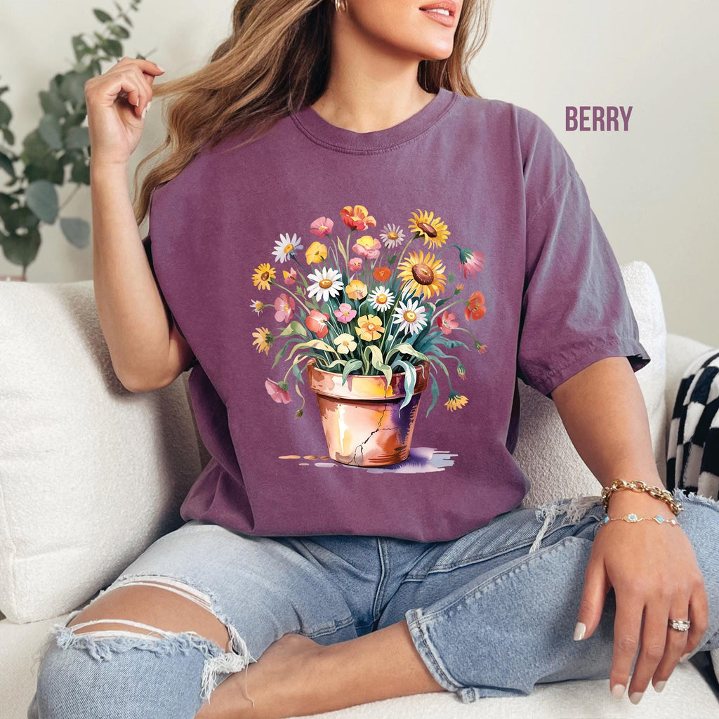 Flower Pot Gardener Shirt