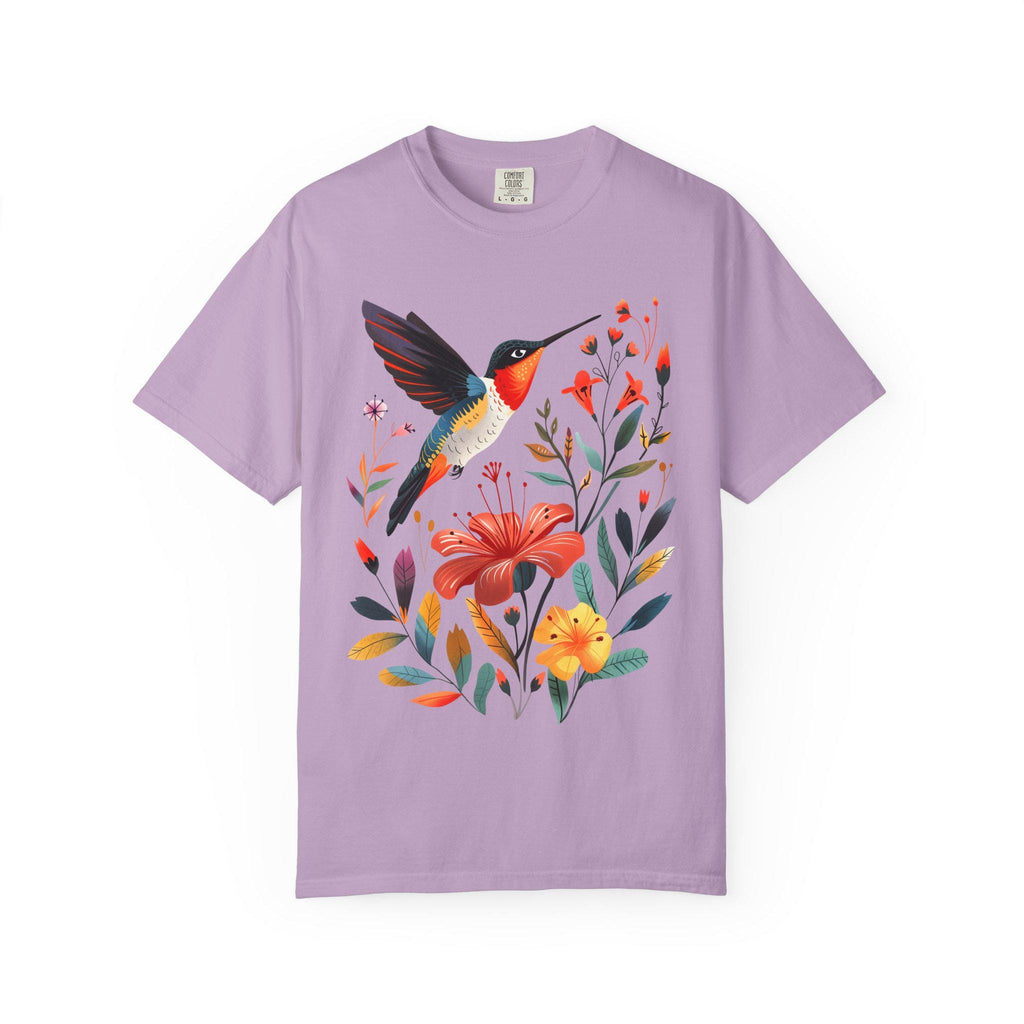 Hummingbird Floral T-shirt