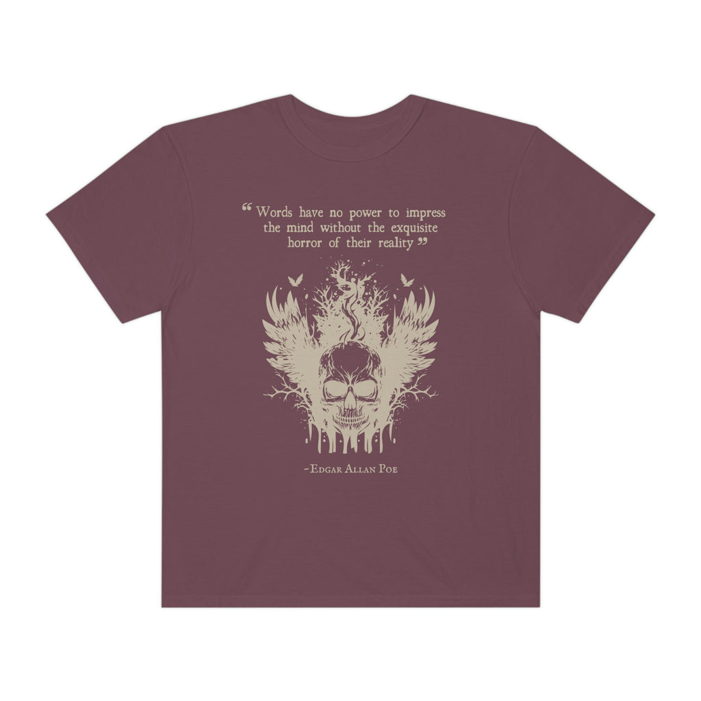 Edgar Allan Poe Skull T-Shirt