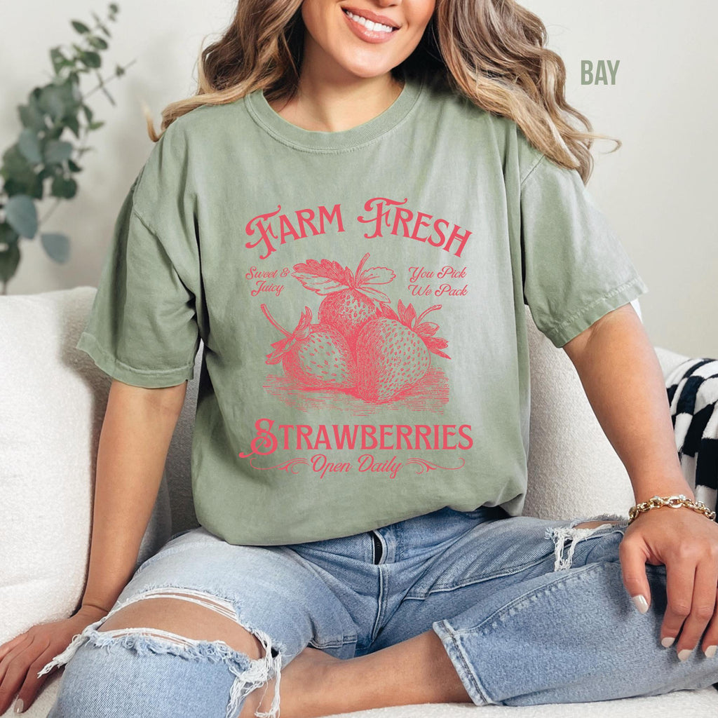 Farm Fresh Strawberries T-Shirt