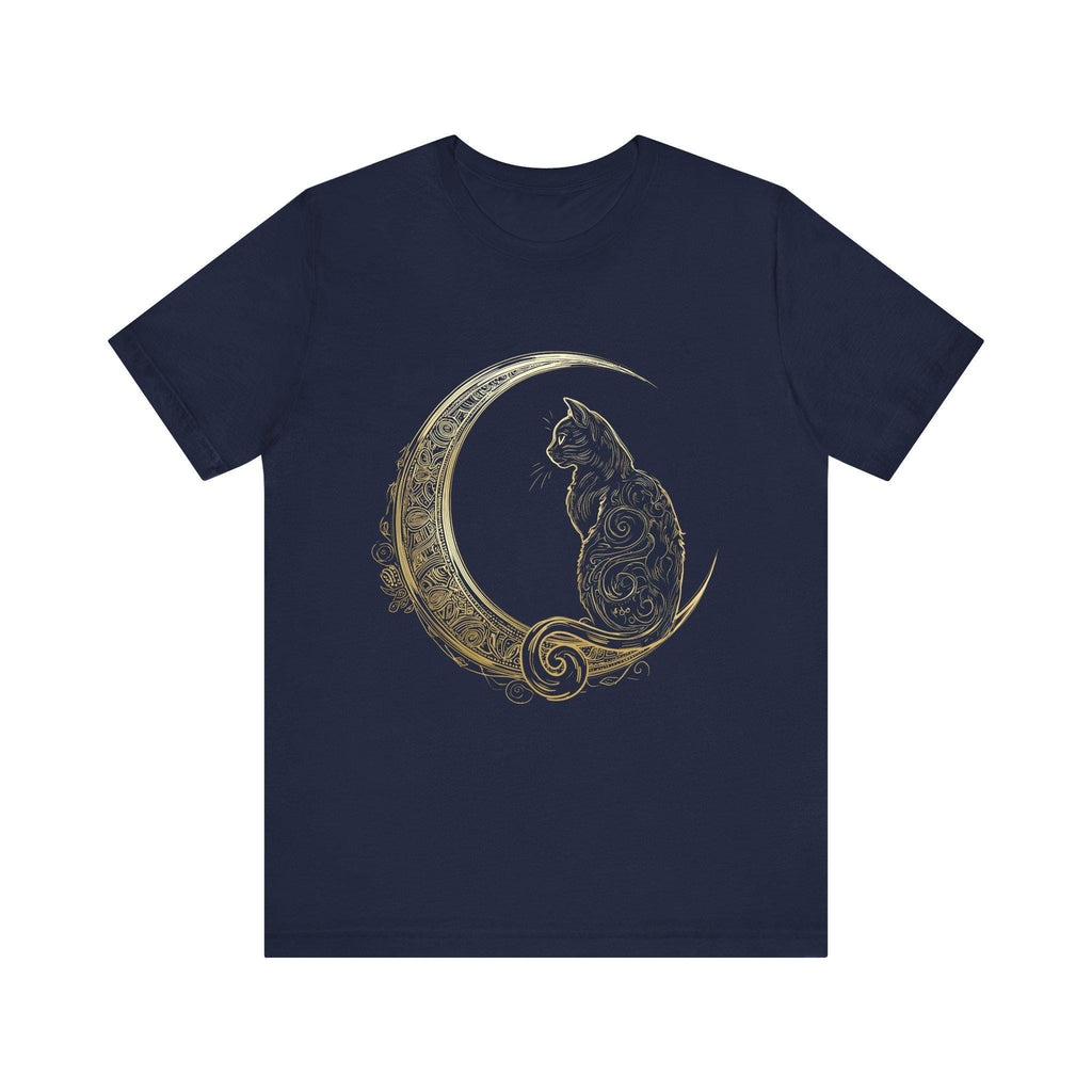 Celestial Moon Cat T-Shirt