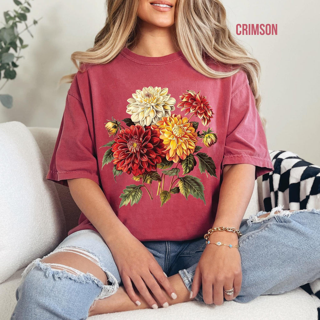 Dahlia Floral T-Shirt