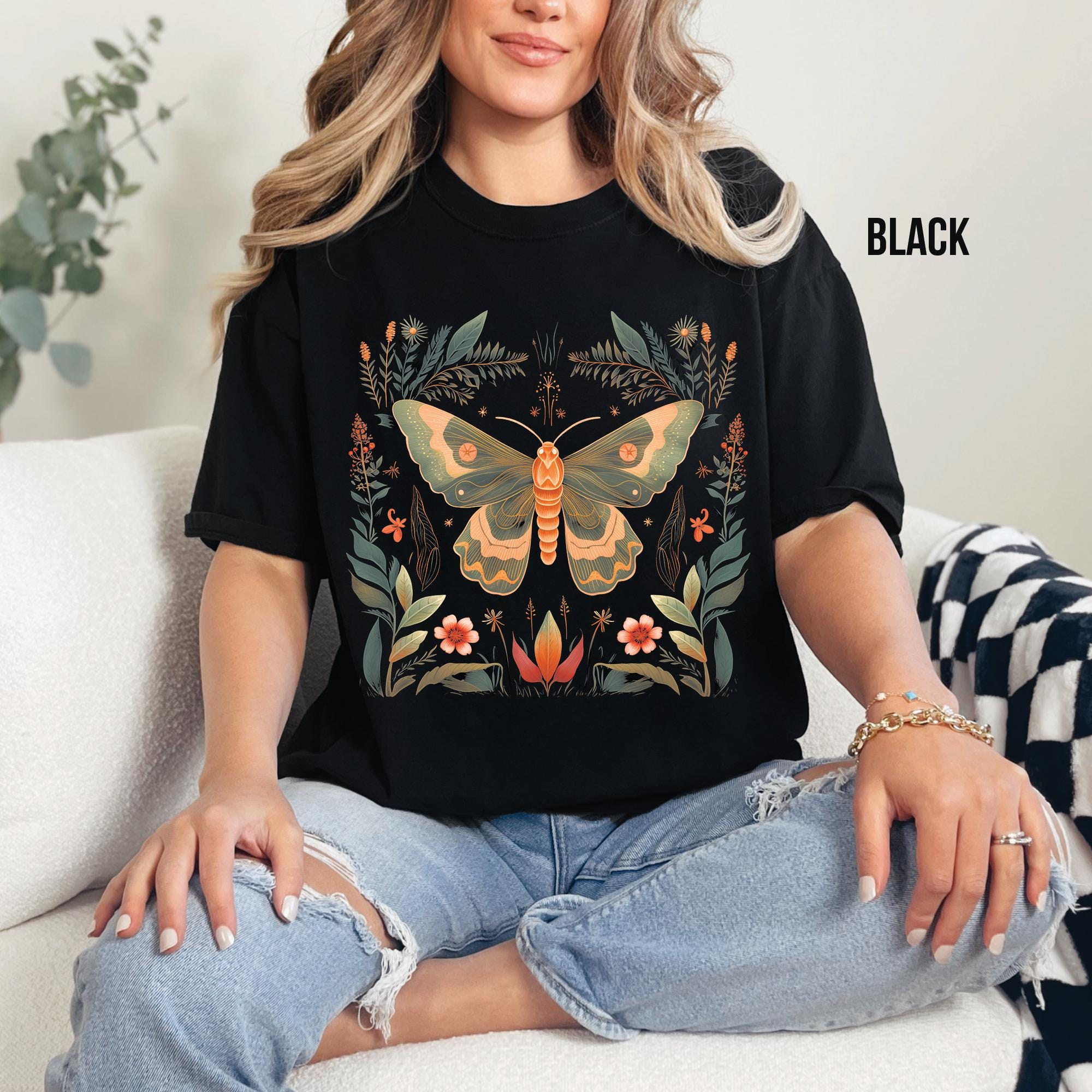 Cottagecore Moth T-Shirt