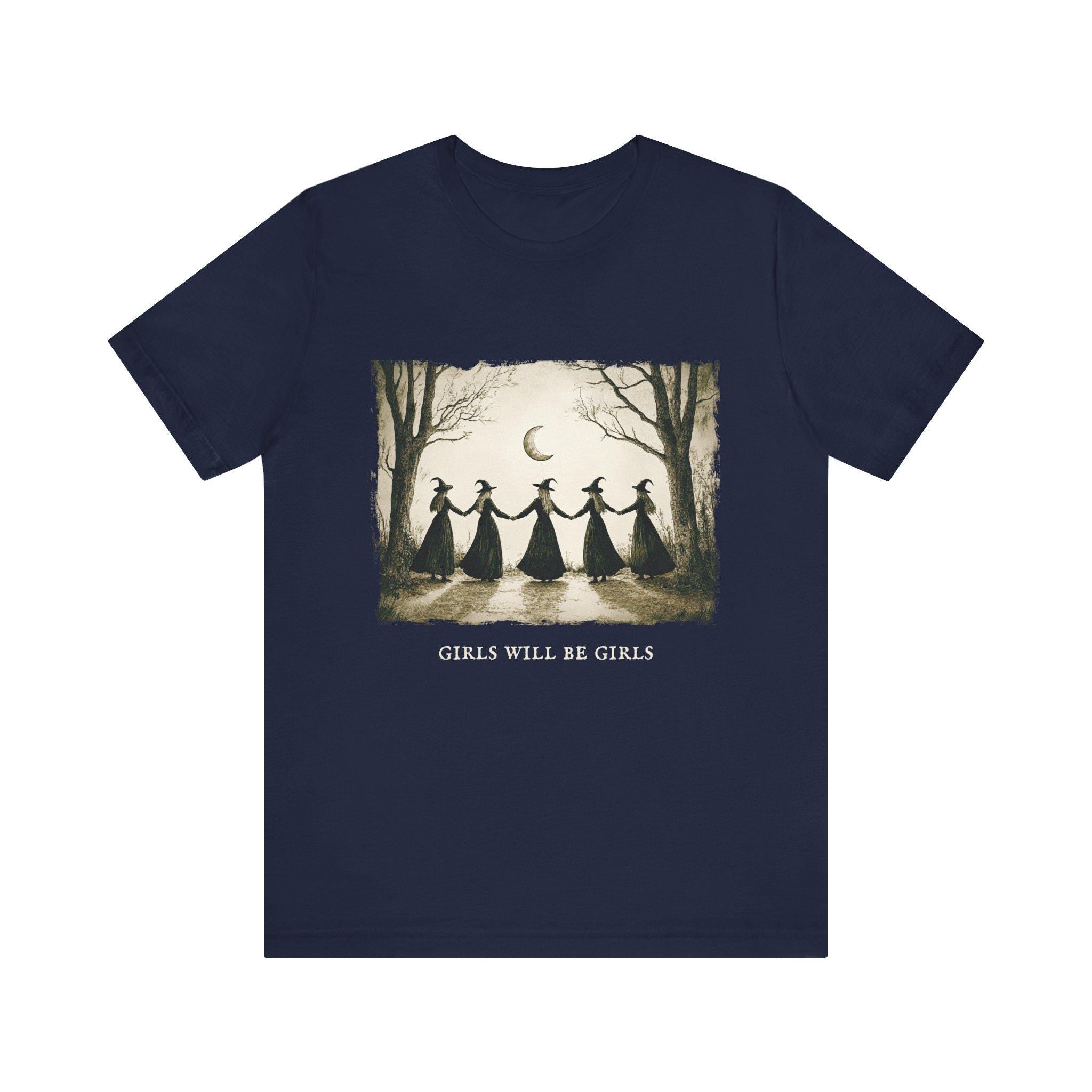 Girls Will Be Girls Witch T-Shirt
