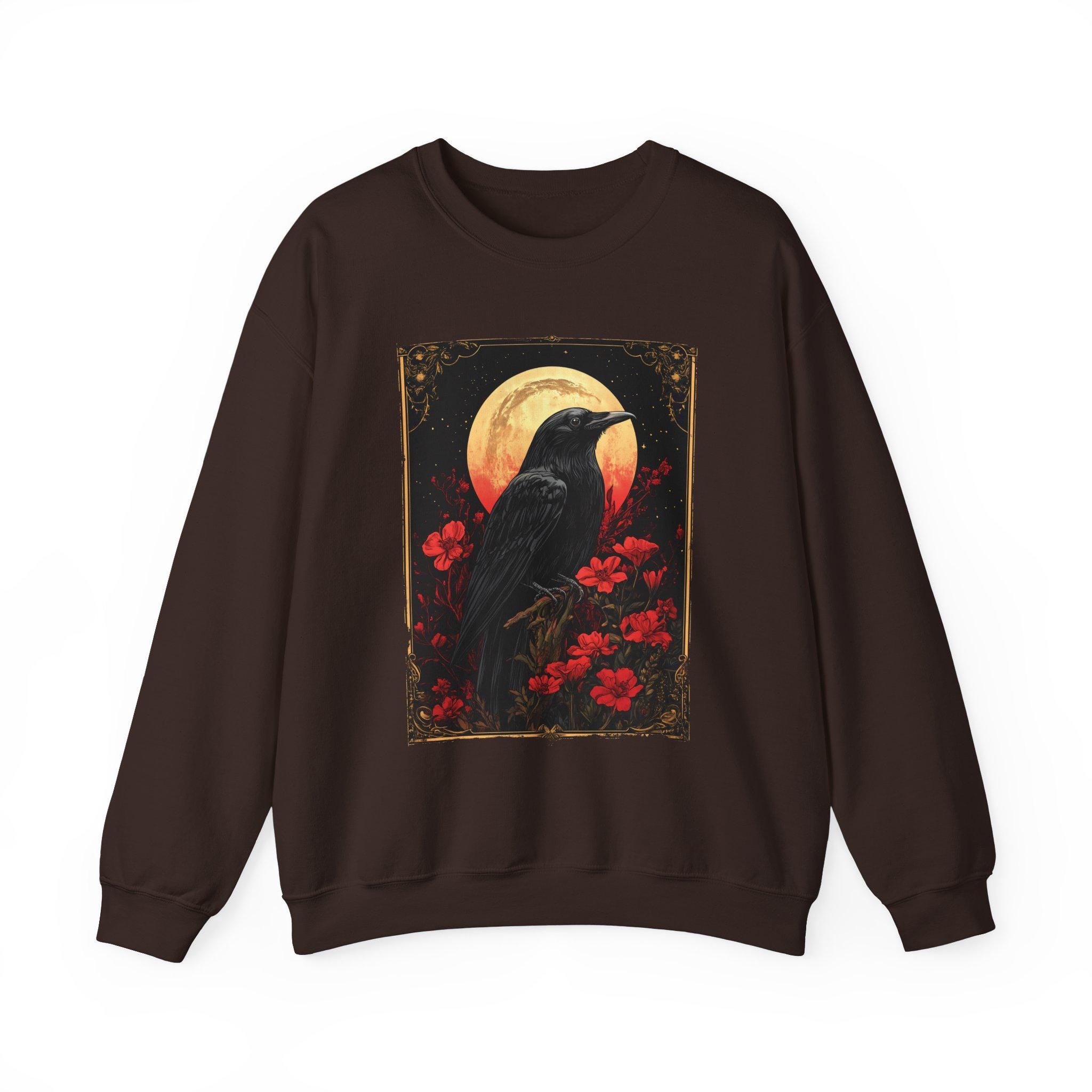 Gothic Crow Sweatshirt